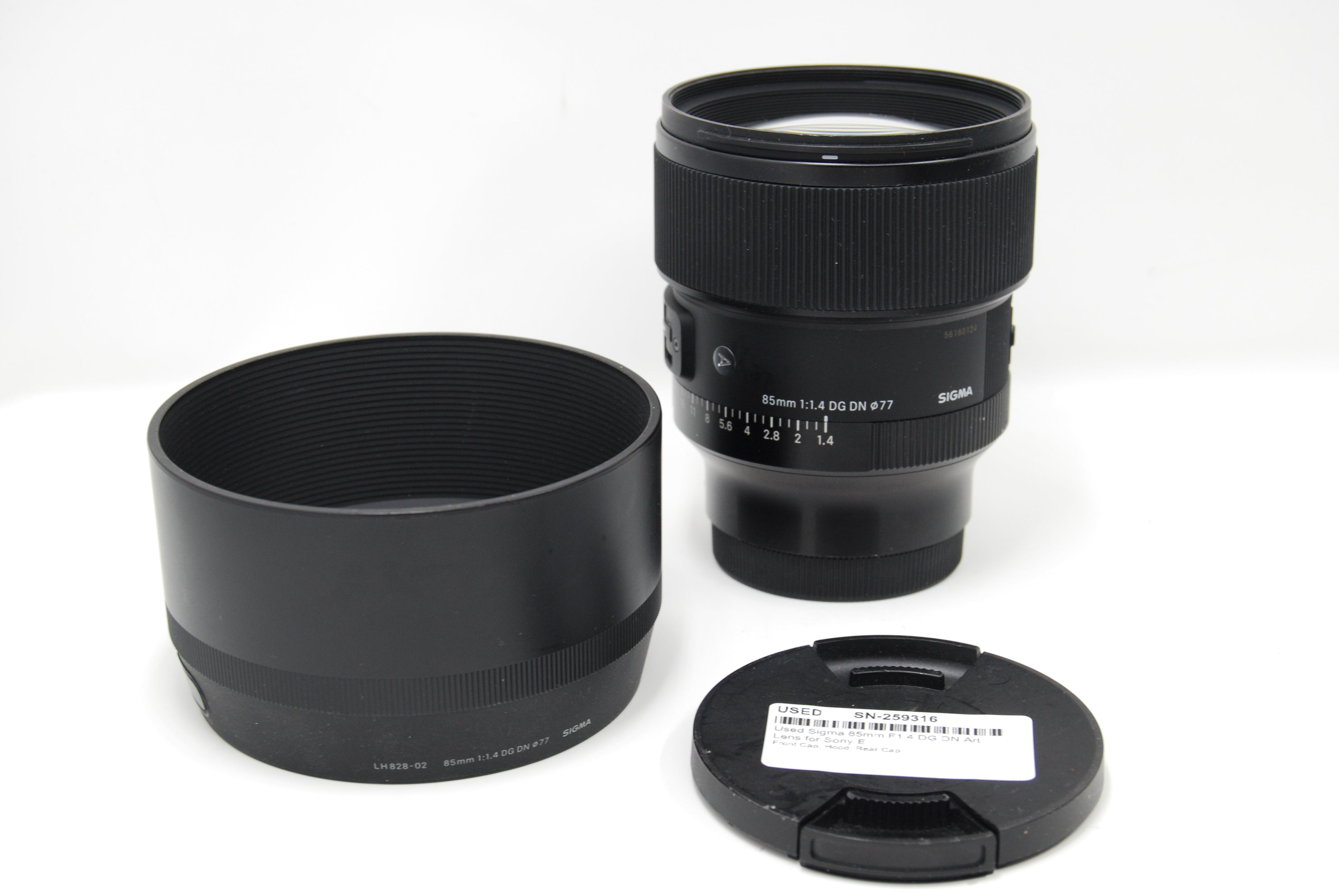 Used Sigma 85mm F1.4 DG DN Art Lens for Sony E