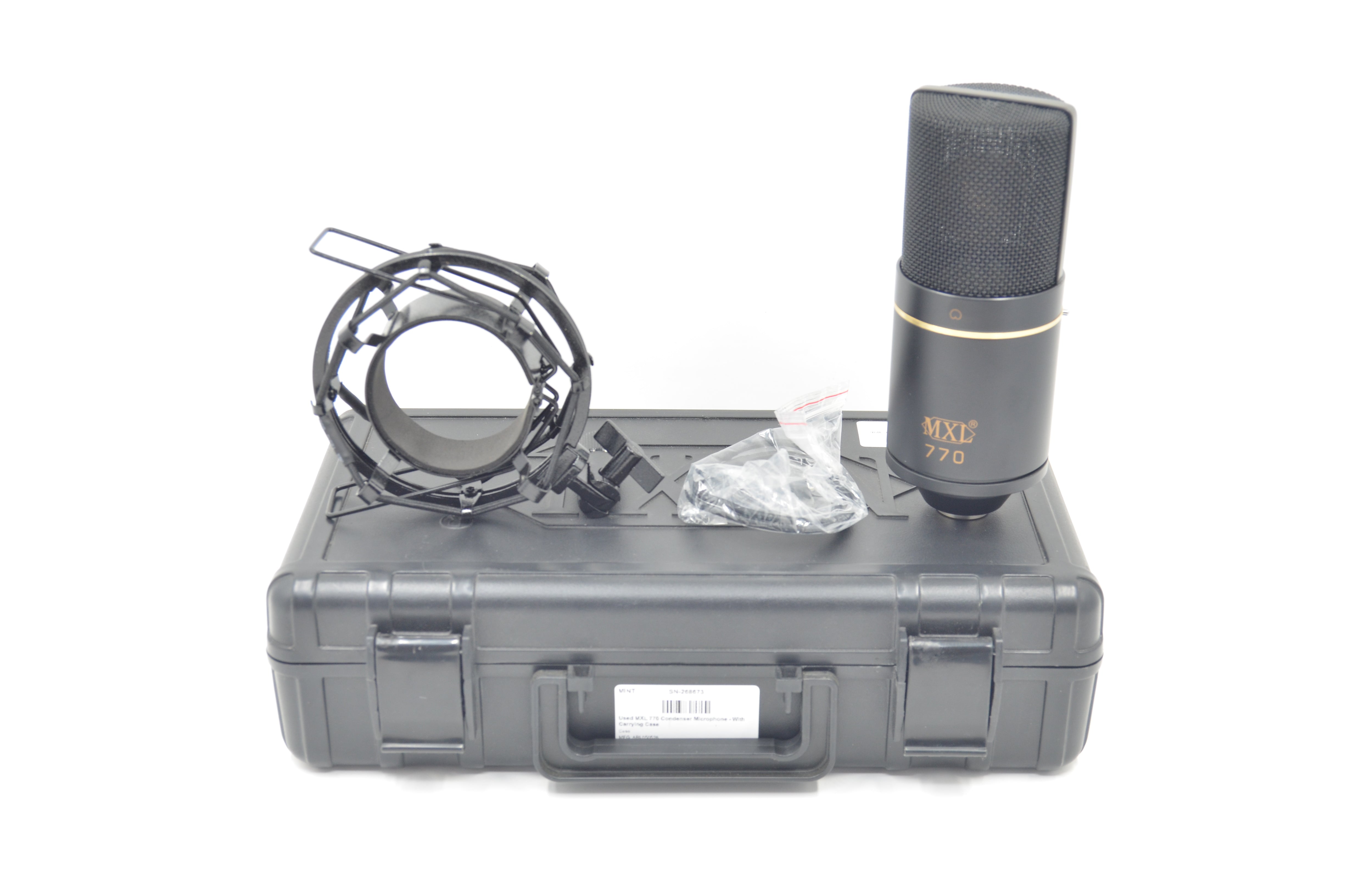 Used MXL 770 Condenser Microphone - With Carrying Case