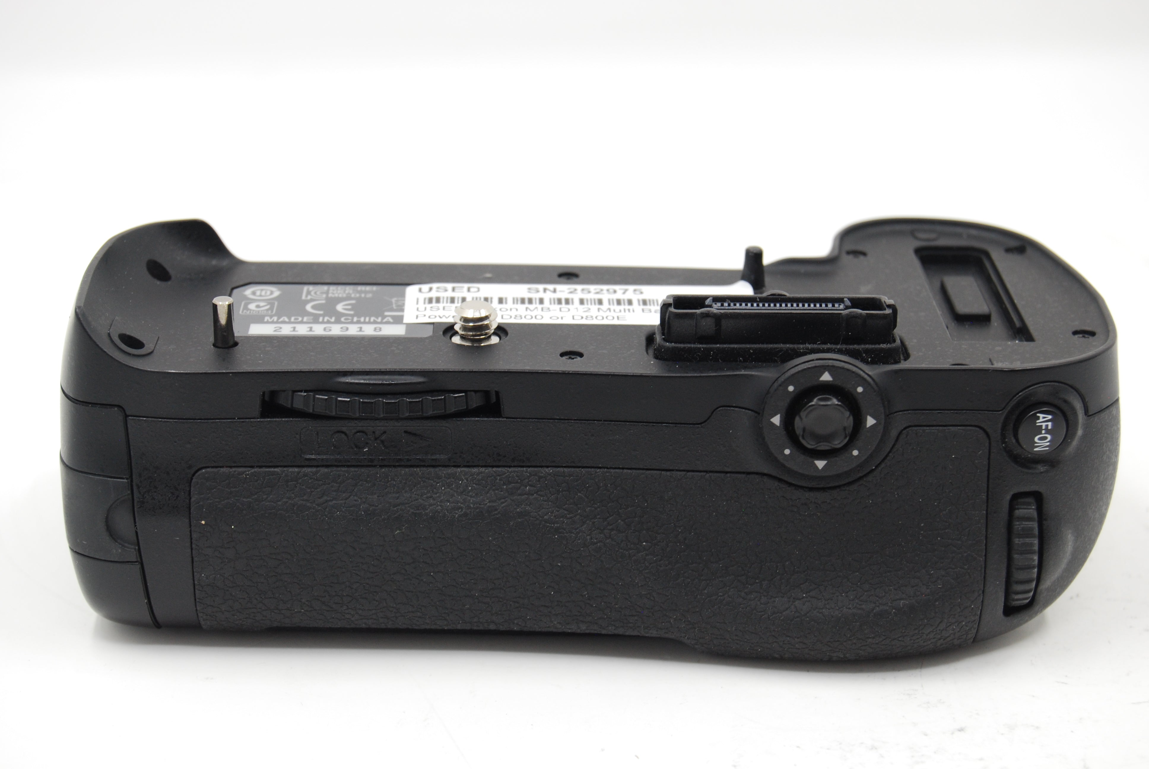 USED Nikon MB-D12 Multi Battery Power for D800 or D800E