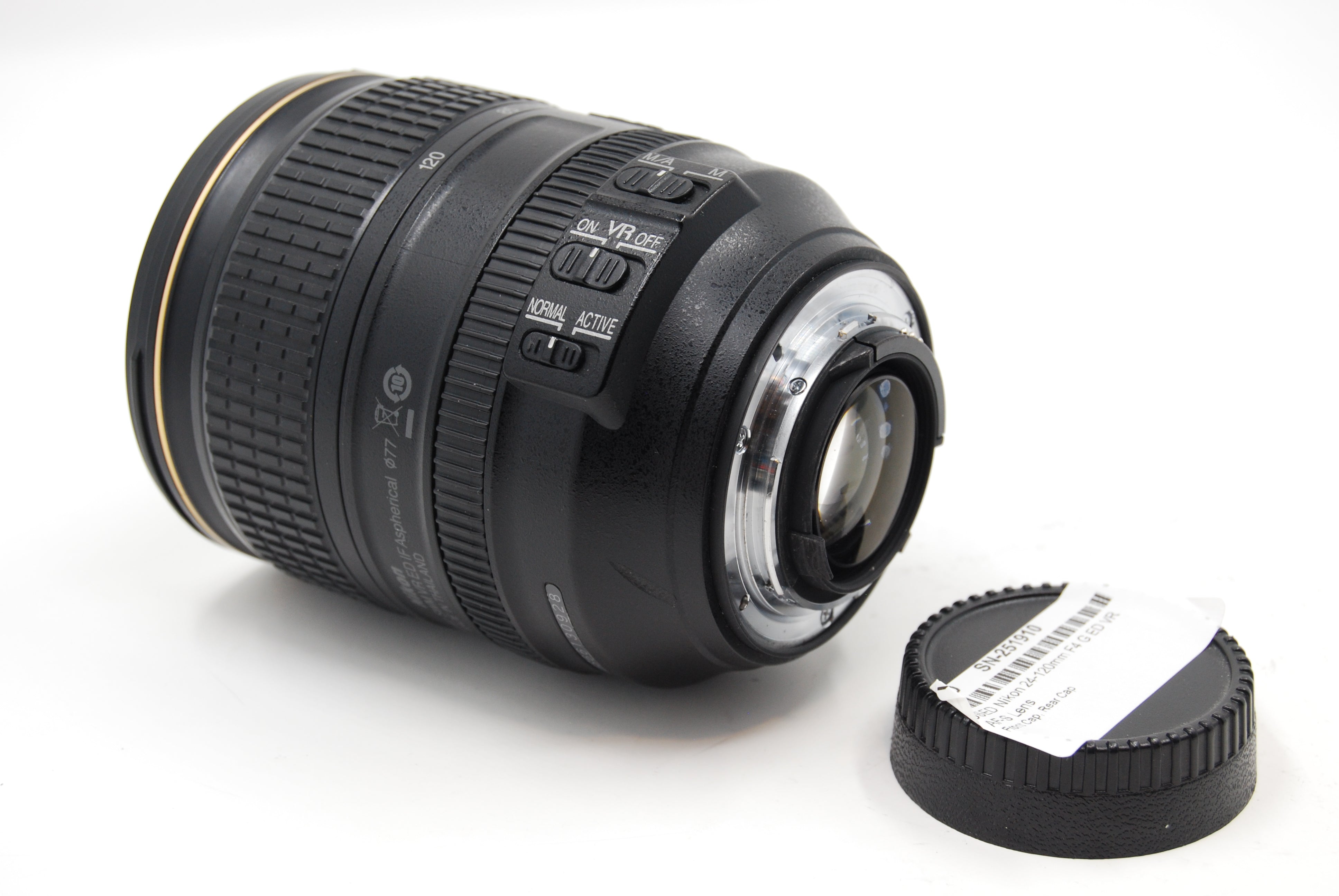 USED Nikon 24-120mm F4 G ED VR AF-S Lens