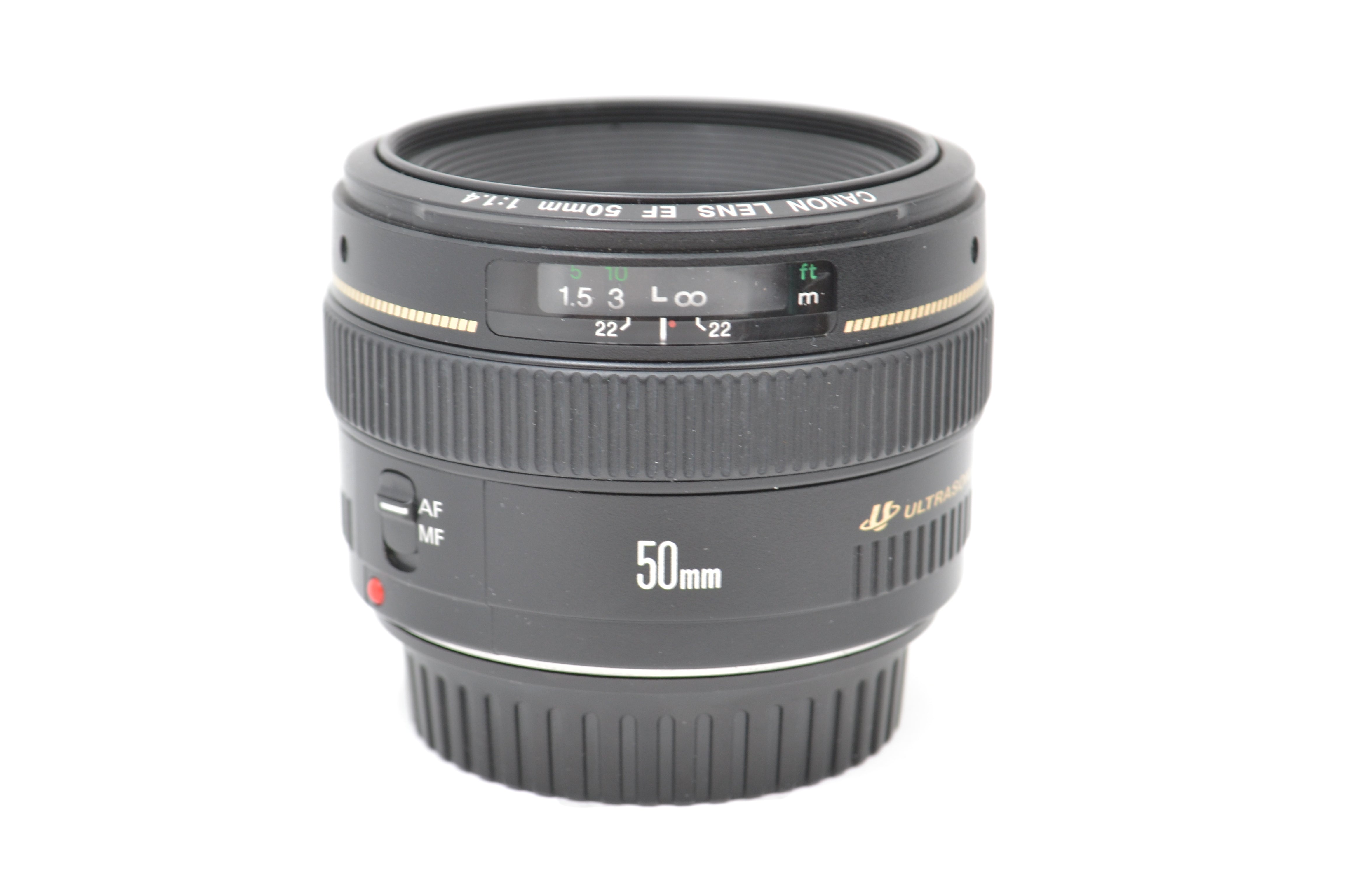 USED Canon 50mm F1.4 EF USM Lens