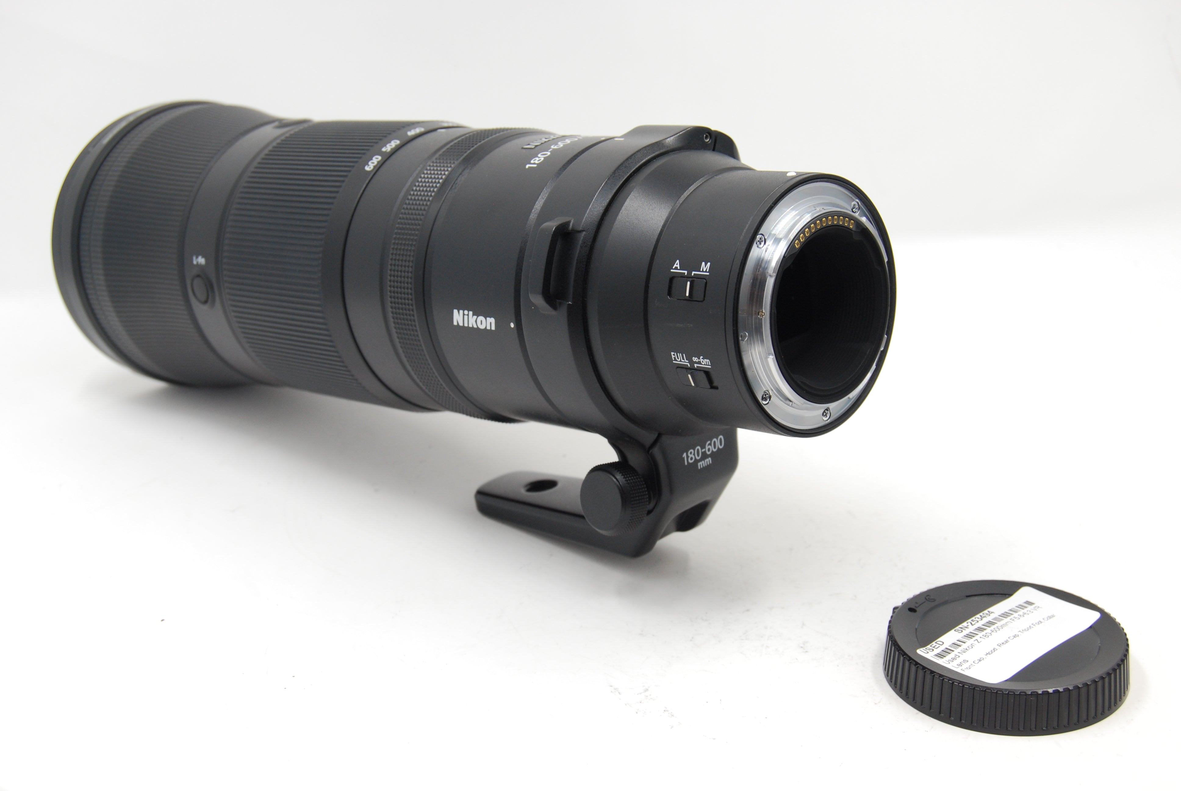 Used Nikon Z 180-600mm F5.6-6.3 VR Lens