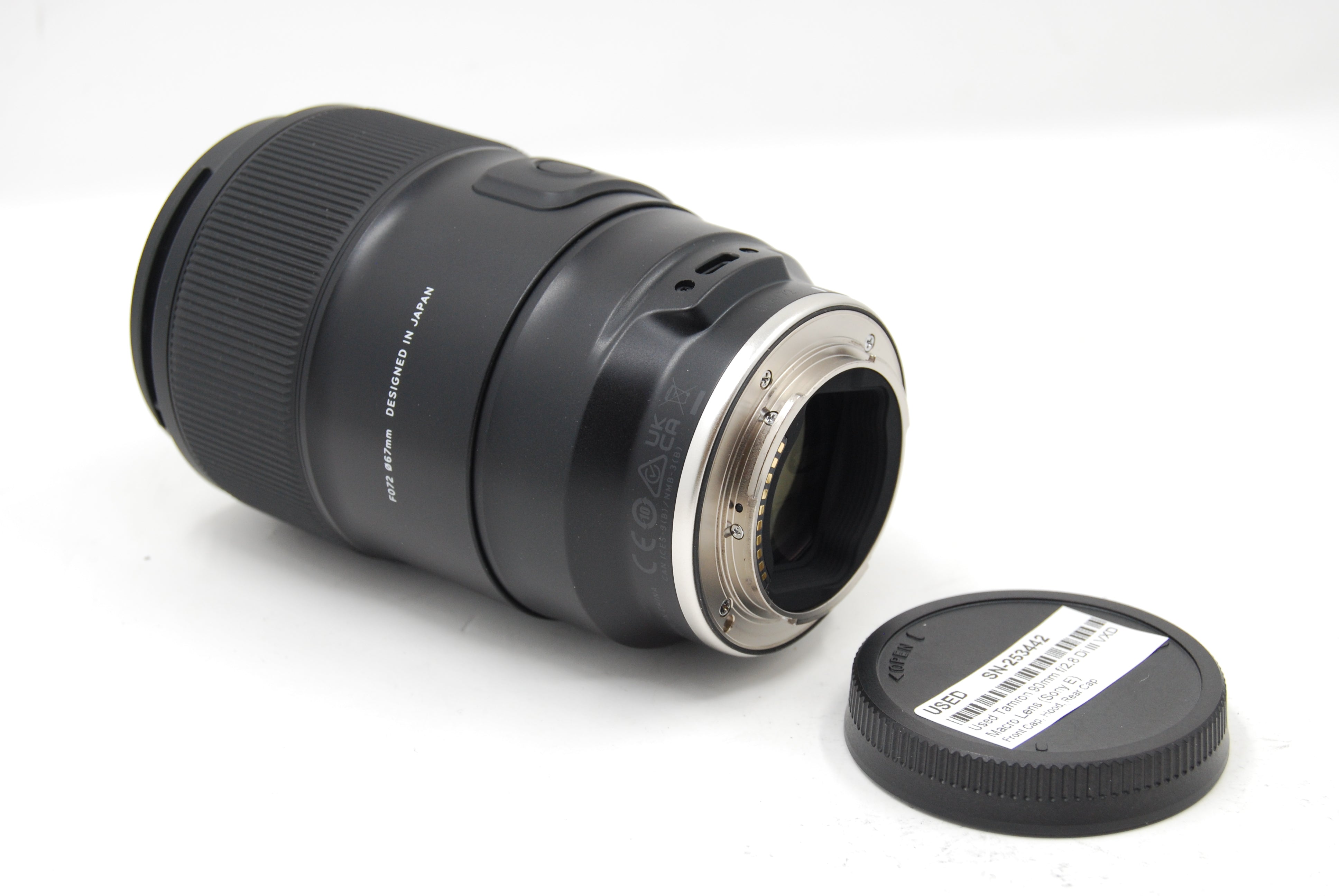 Used Tamron 90mm f/2.8 Di III VXD Macro Lens (Sony E)