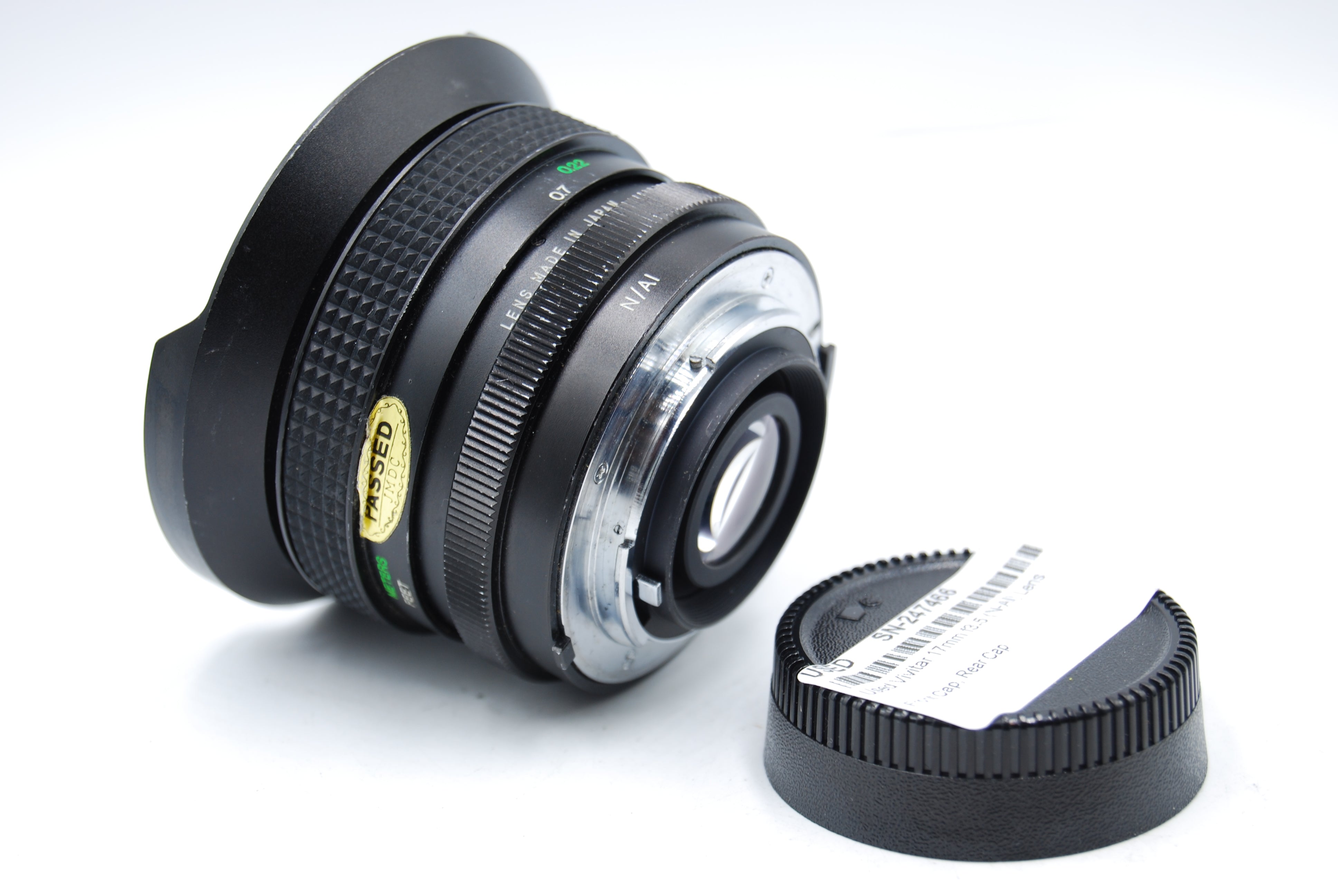 Used Vivitar 17mm f3.5 (N-AI) Lens