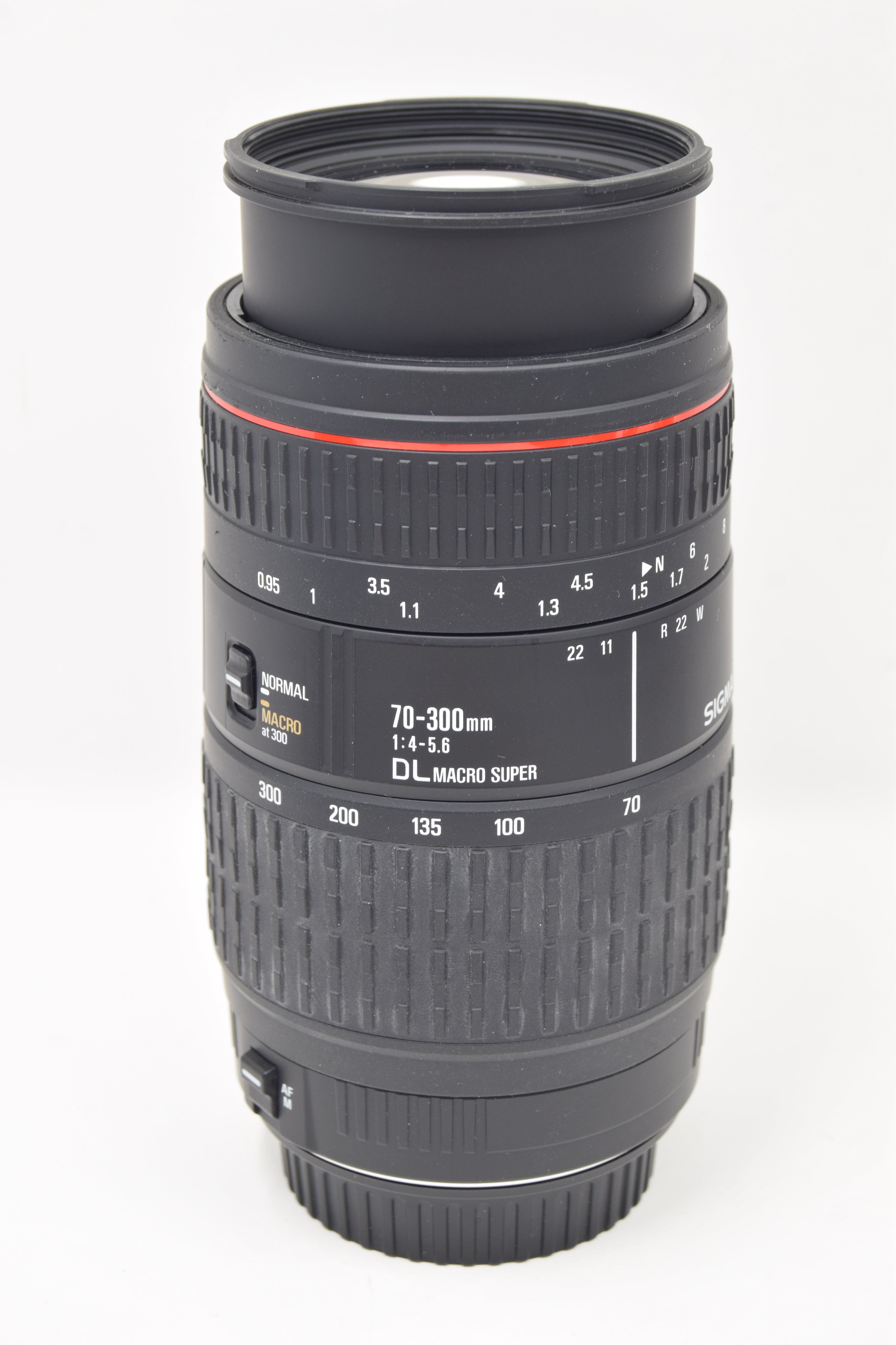Used Sigma 70-300mm f4-5.6 DL Macro Super (C-EF) Lens