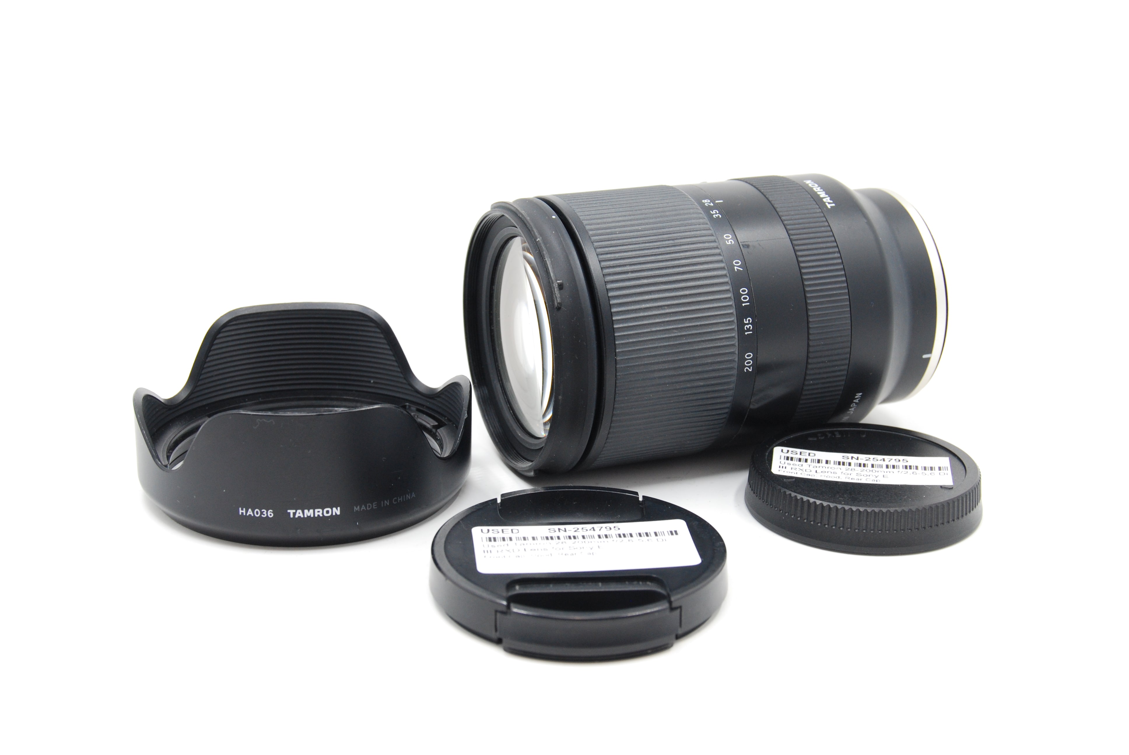 Used Tamron 28-200mm f/2.8-5.6 Di III RXD Lens for Sony E