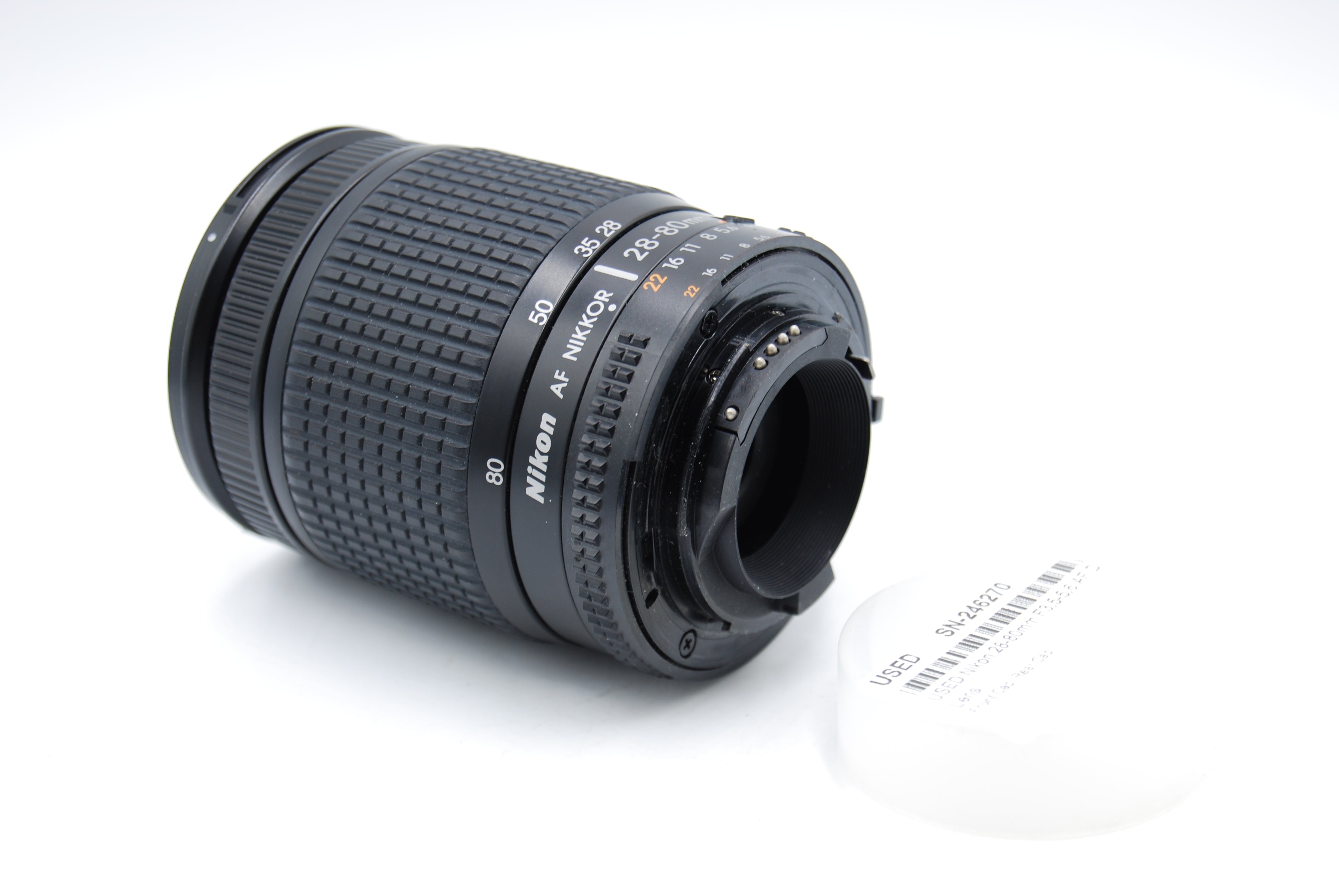 USED Nikon 28-80mm F3.5-5.6 AF D Lens