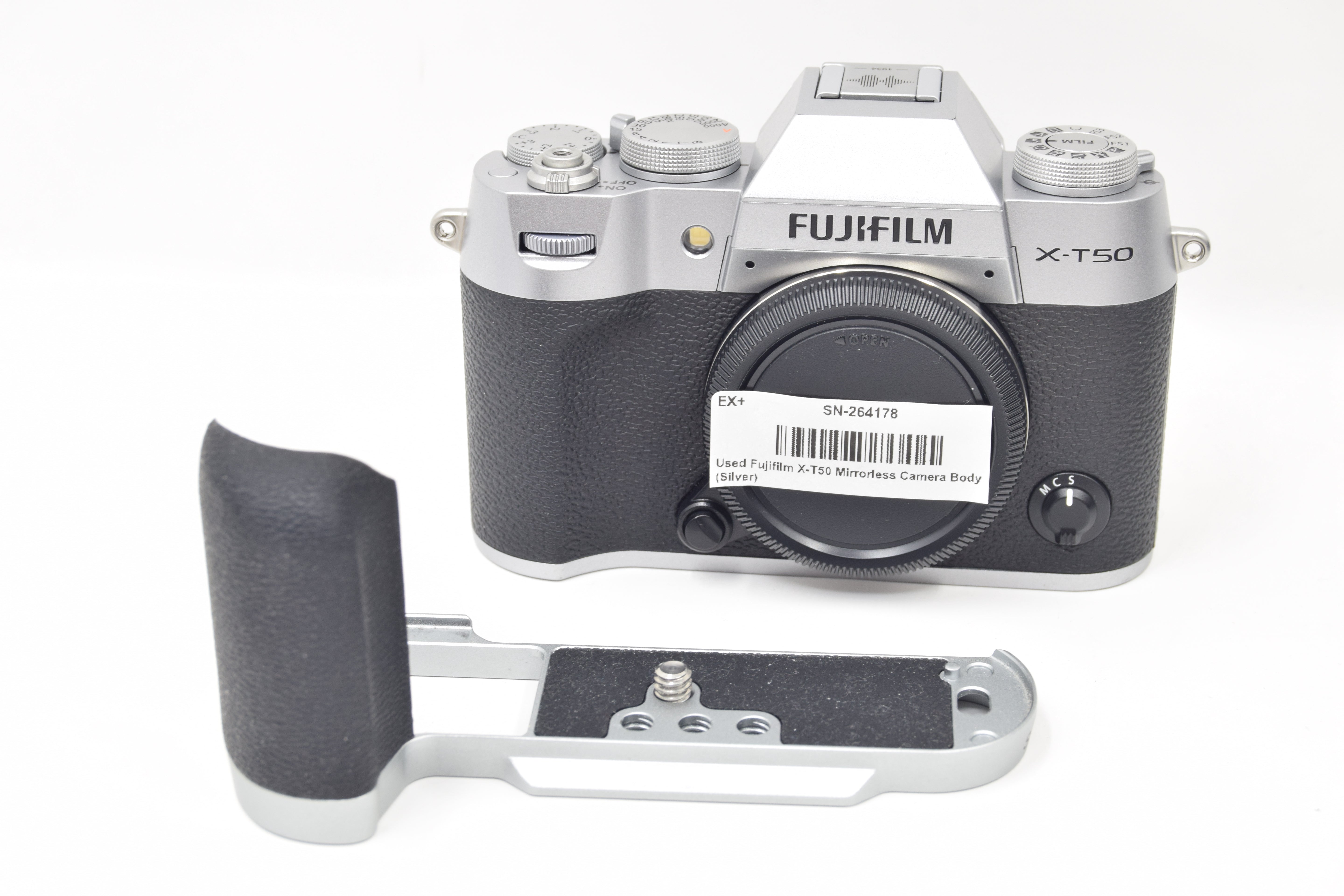 Used Fujifilm X-T50 Mirrorless Camera Body (Silver)