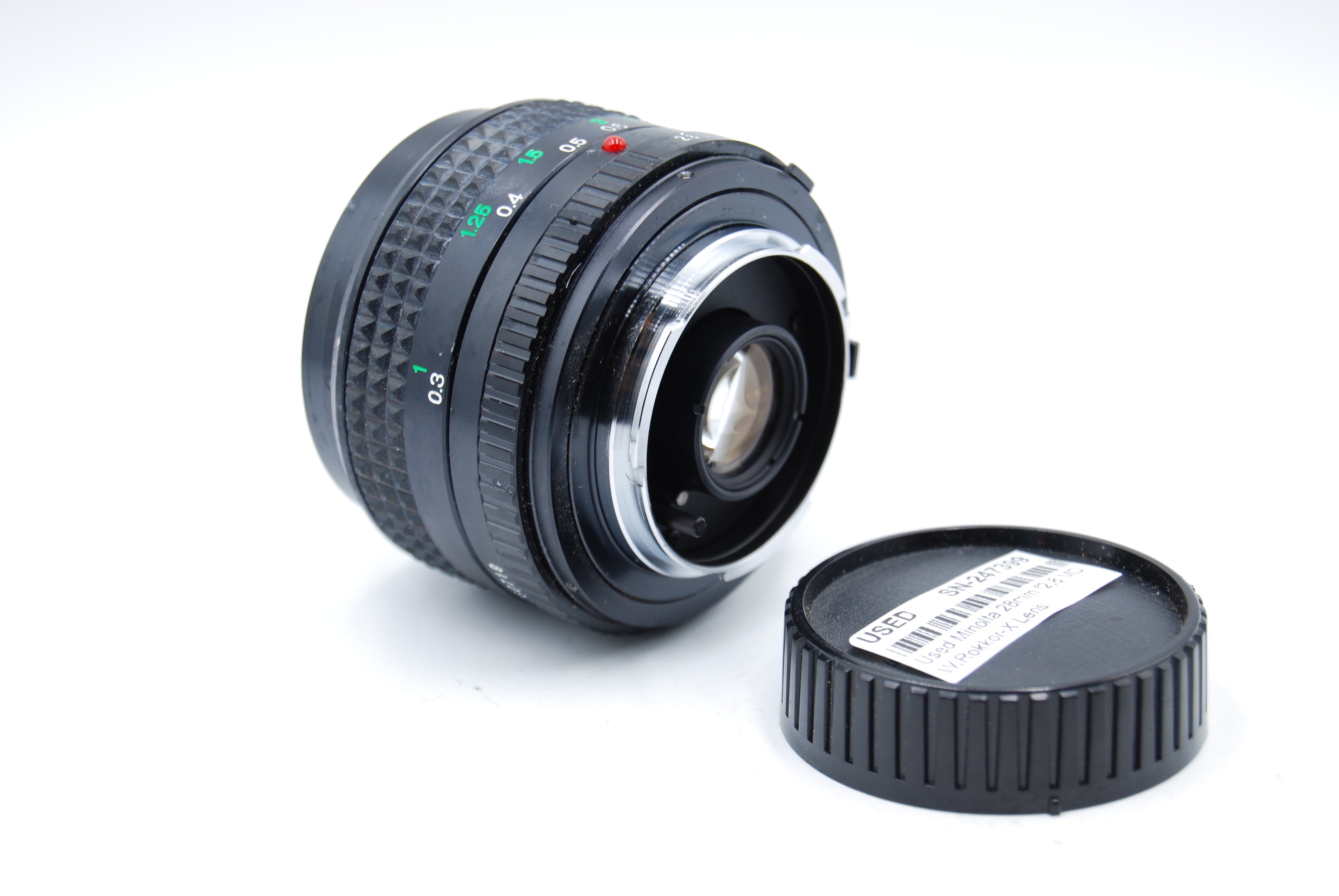 Used Minolta 28mm f2.8 MD W.Rokkor-X Lens