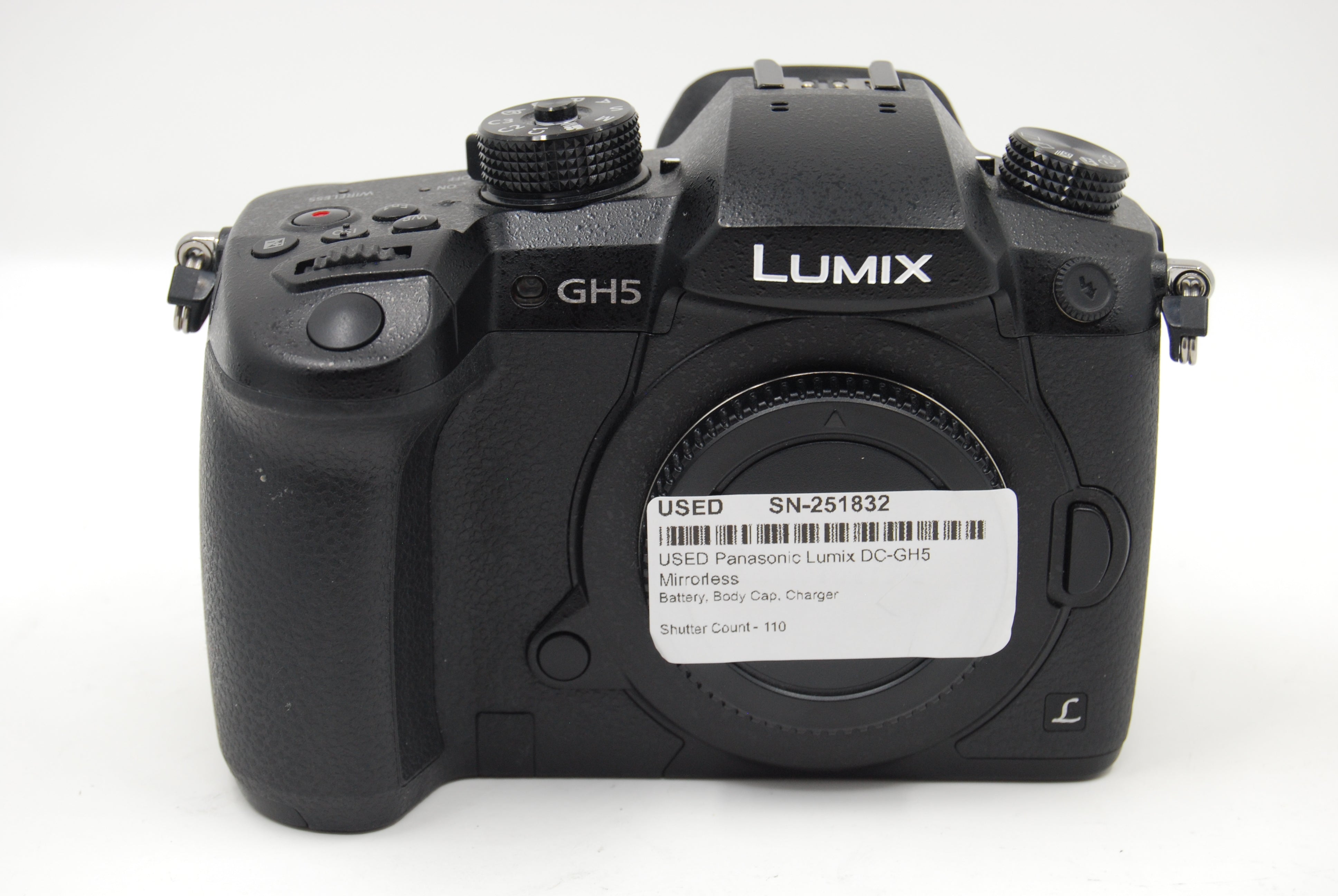 USED Panasonic Lumix DC-GH5 Mirrorless - Only 110 Shots
