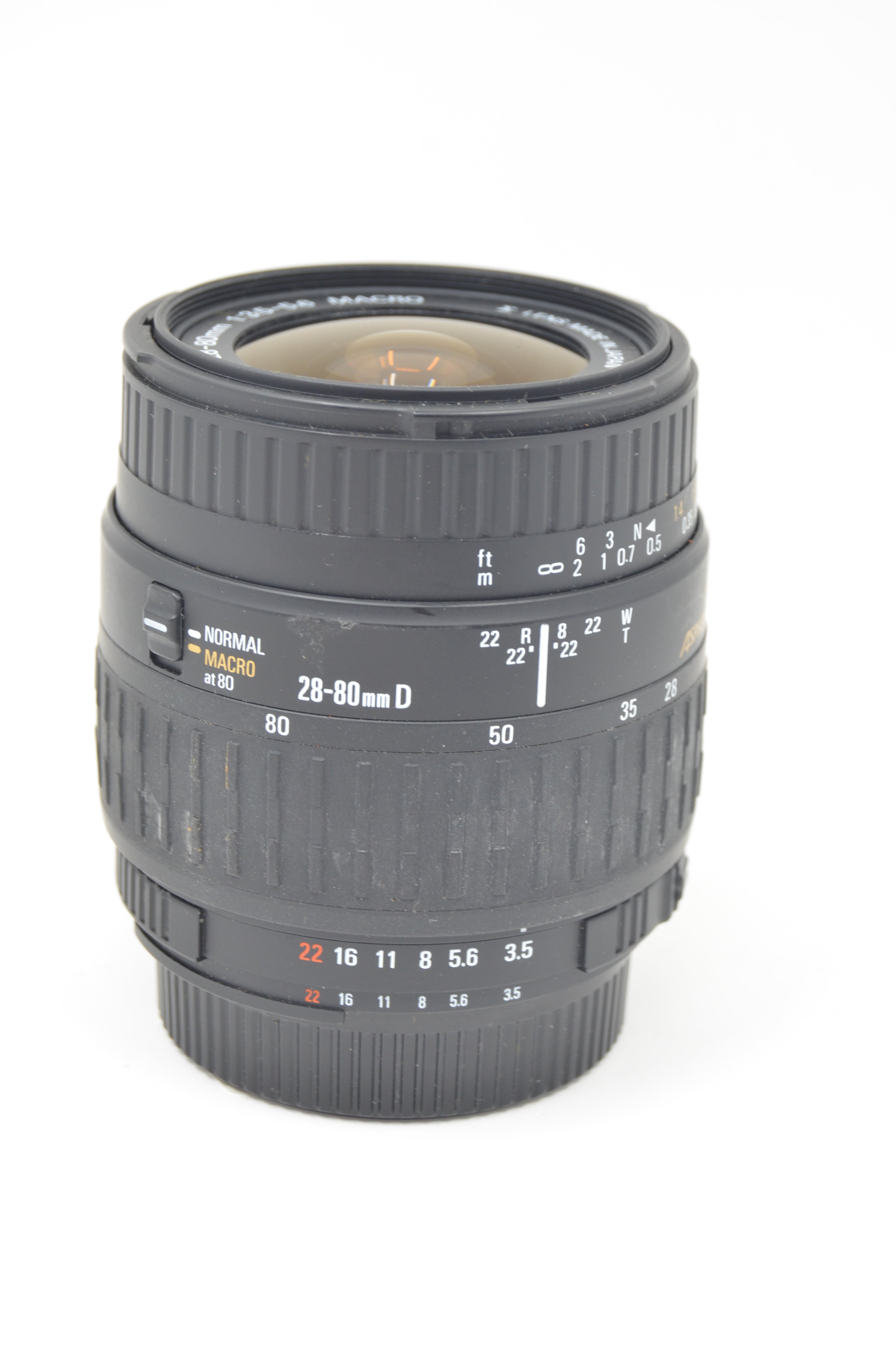 Used Sigma 28-80mm F3.5-5.6 Macro(Nik-F) Lens
