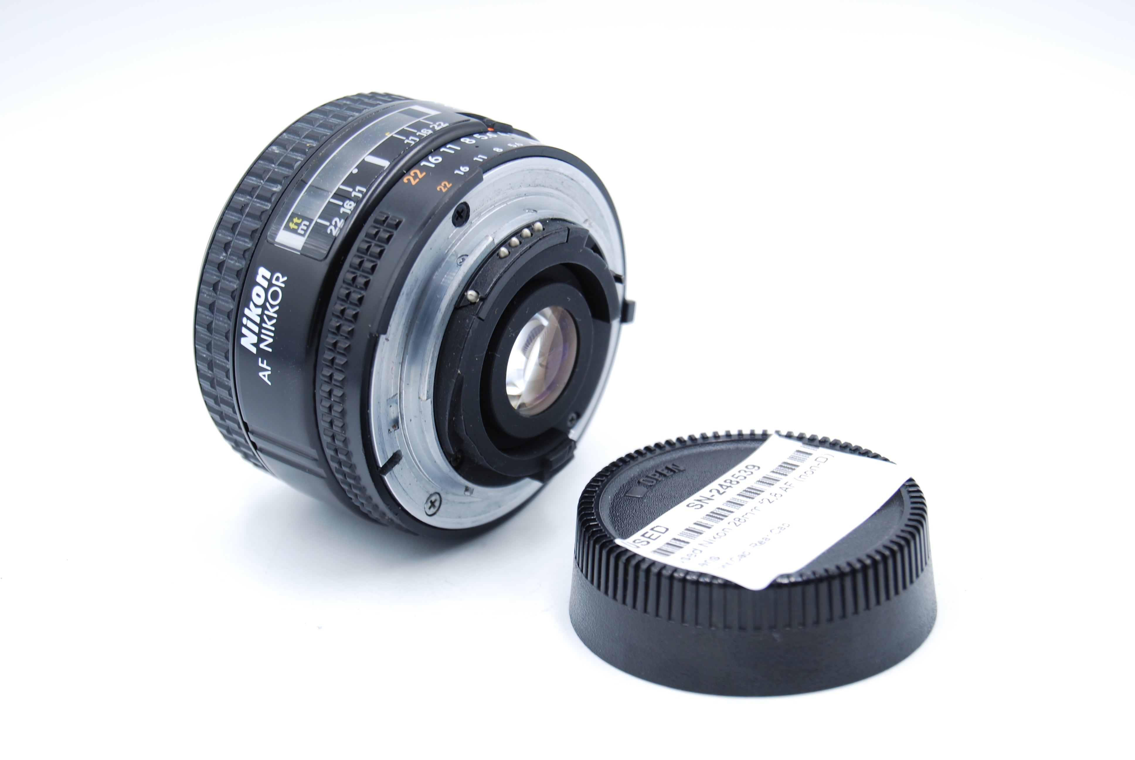 Used Nikon 28mm f2.8 AF (non-D) Lens