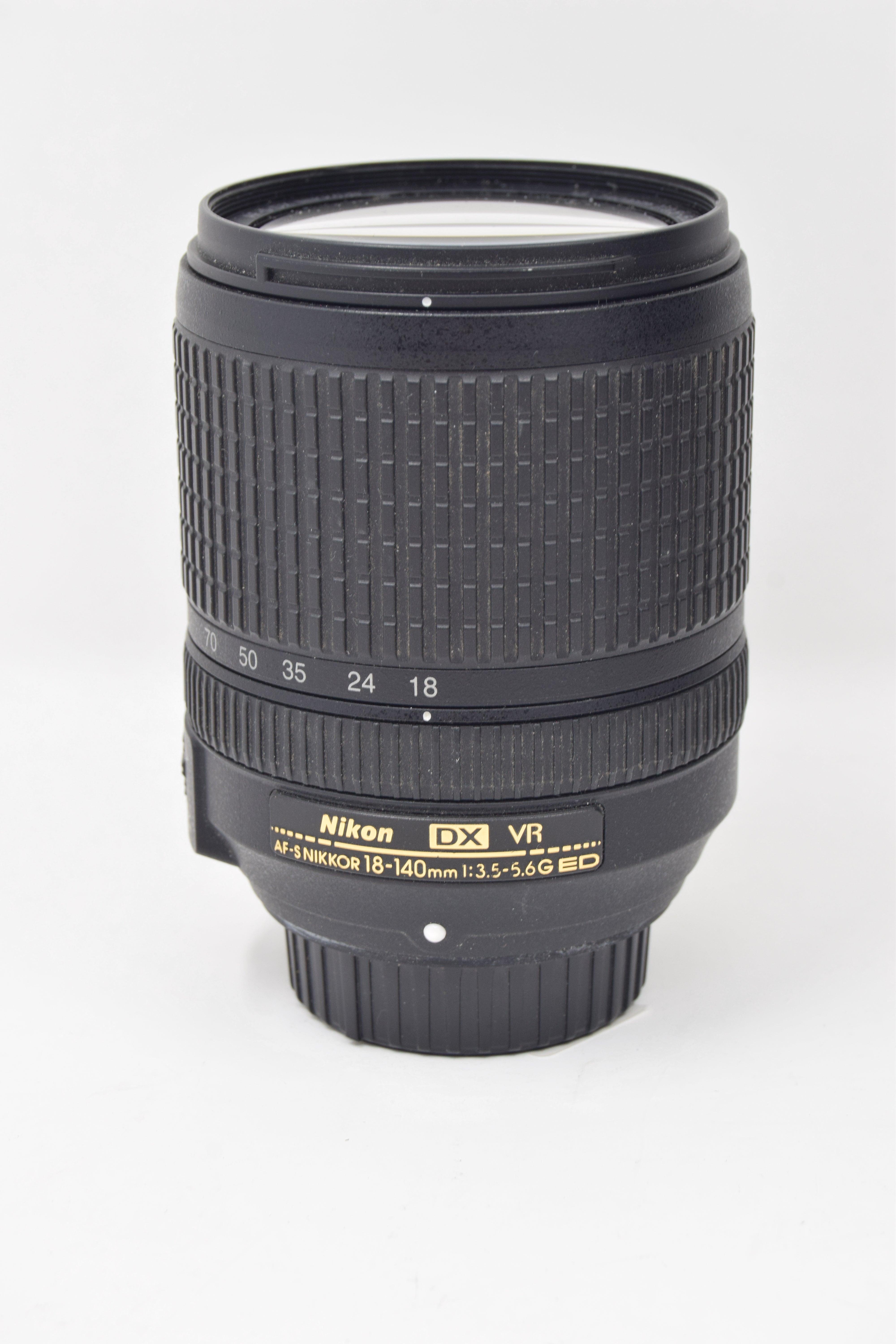 USED Nikon 18-140mm F3.5-5.6 G ED VR Lens
