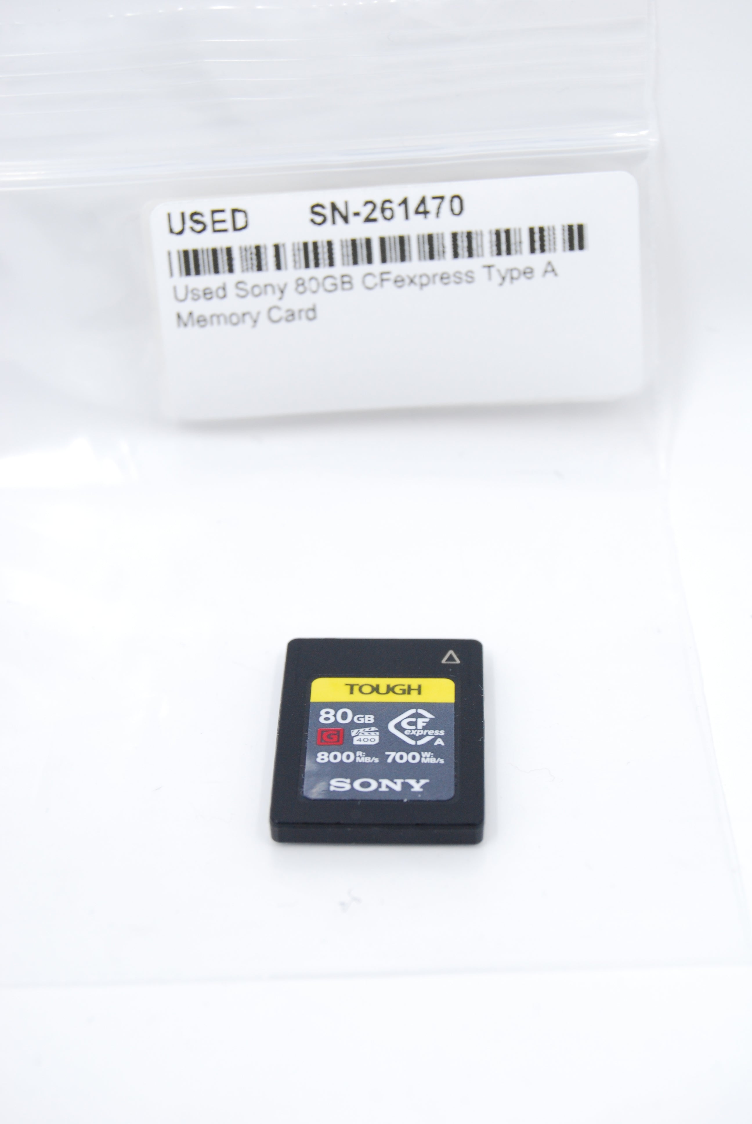 Used Sony 80GB CFexpress Type A Memory Card