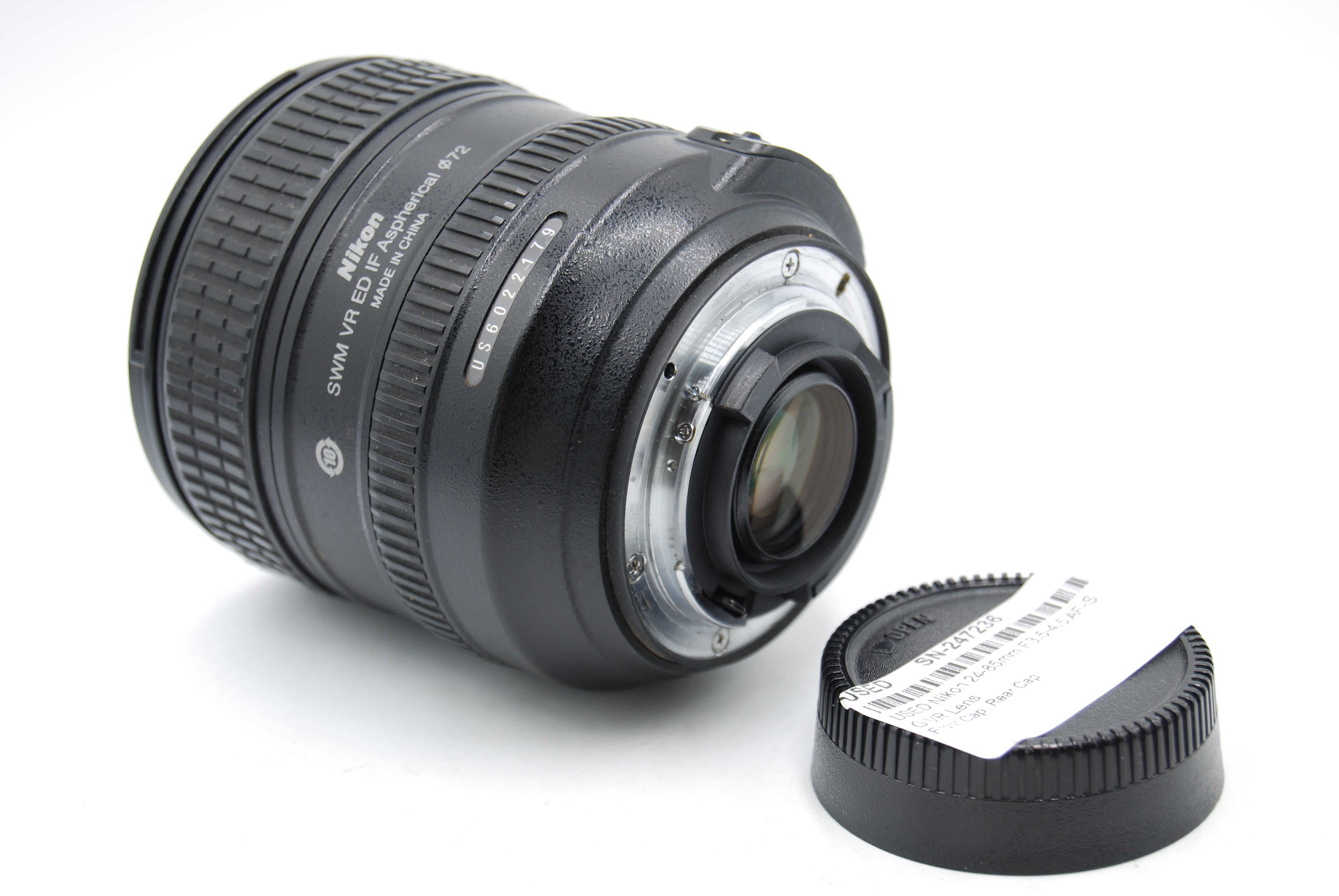 USED Nikon 24-85mm F3.5-4.5 AF-S G VR Lens