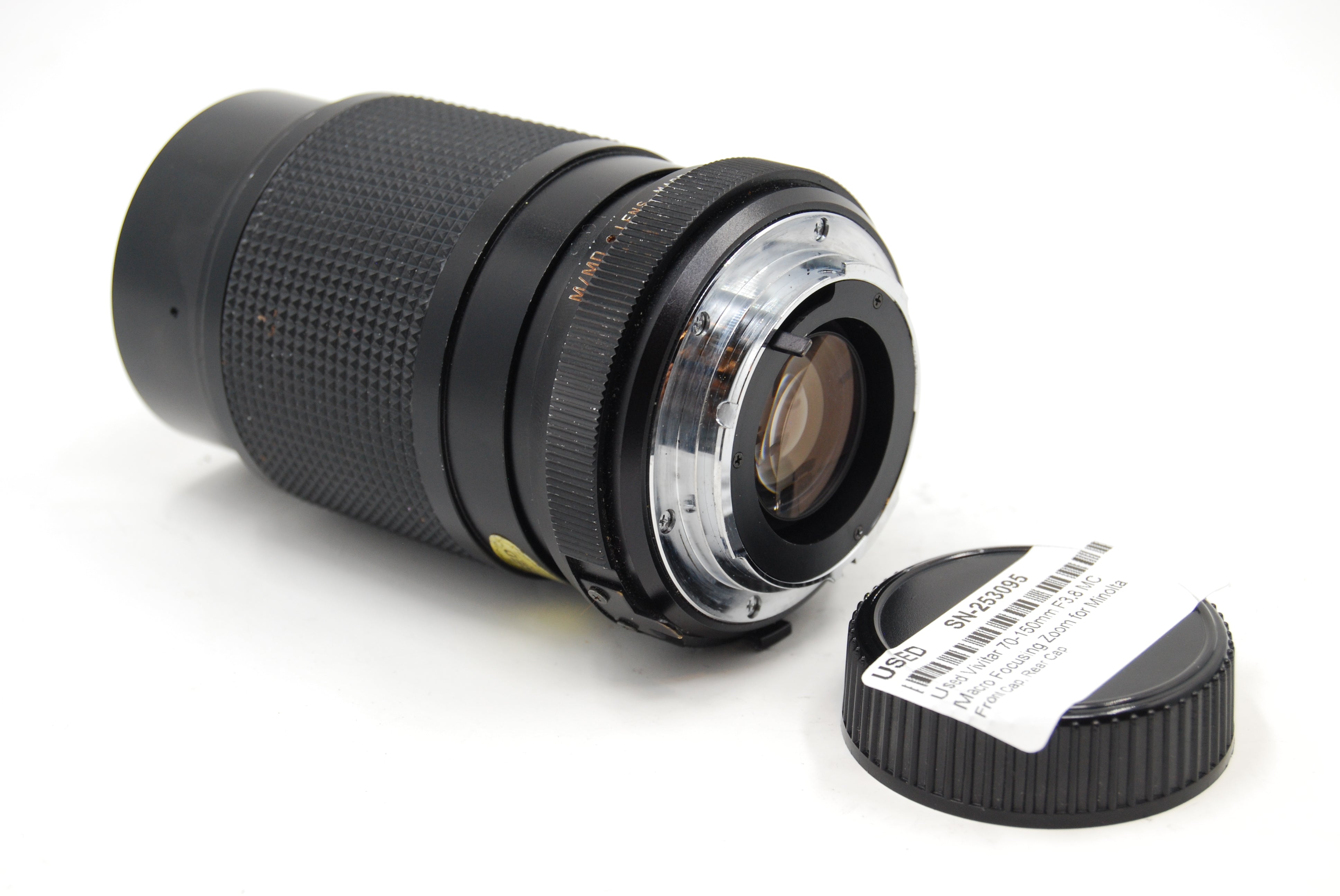 Used Vivitar 70-150mm F3.8 MC Macro Focusing Zoom for Minolta
