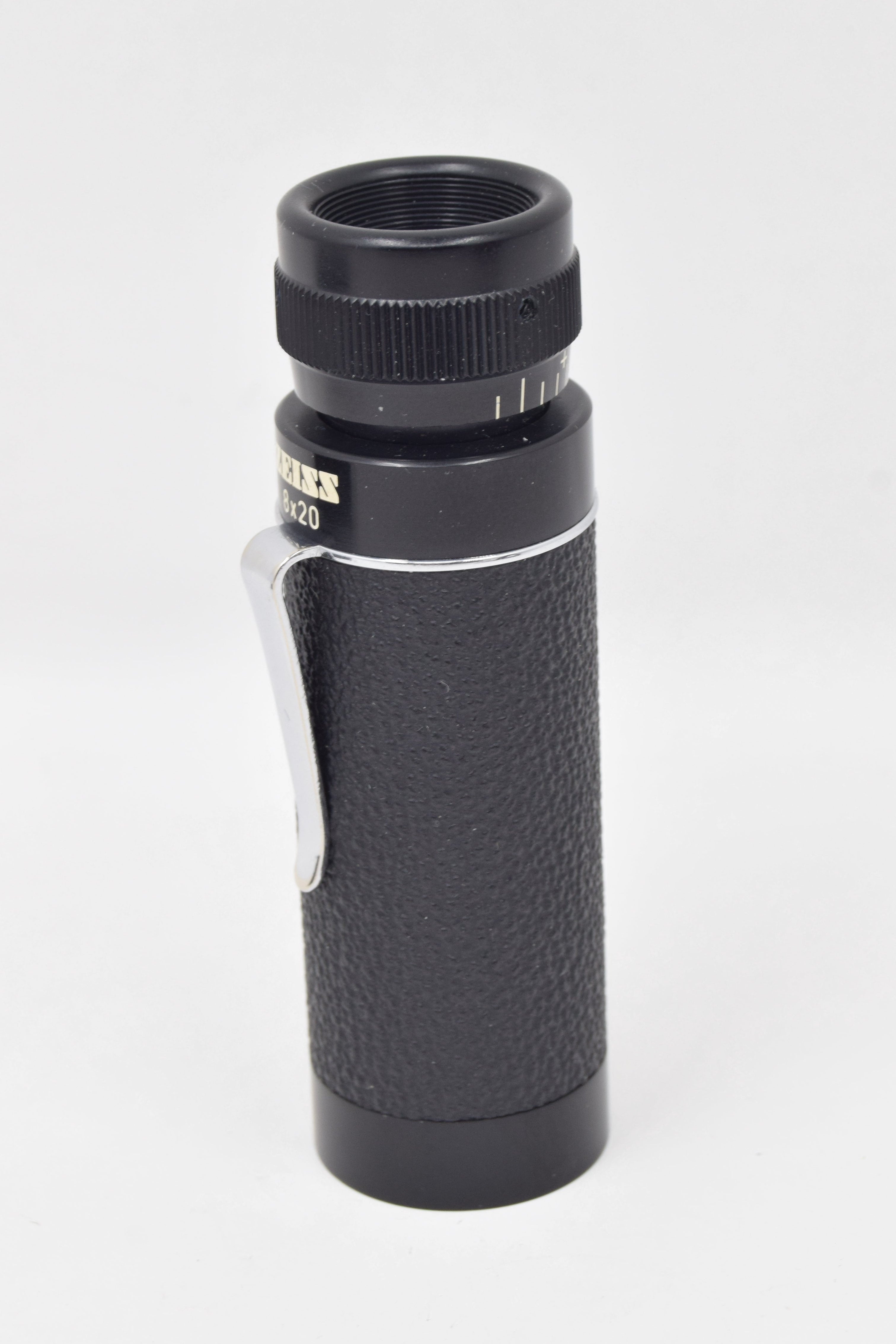 Used Zeiss 8x20 monocular black Vintage - made in West Germany - w/Case