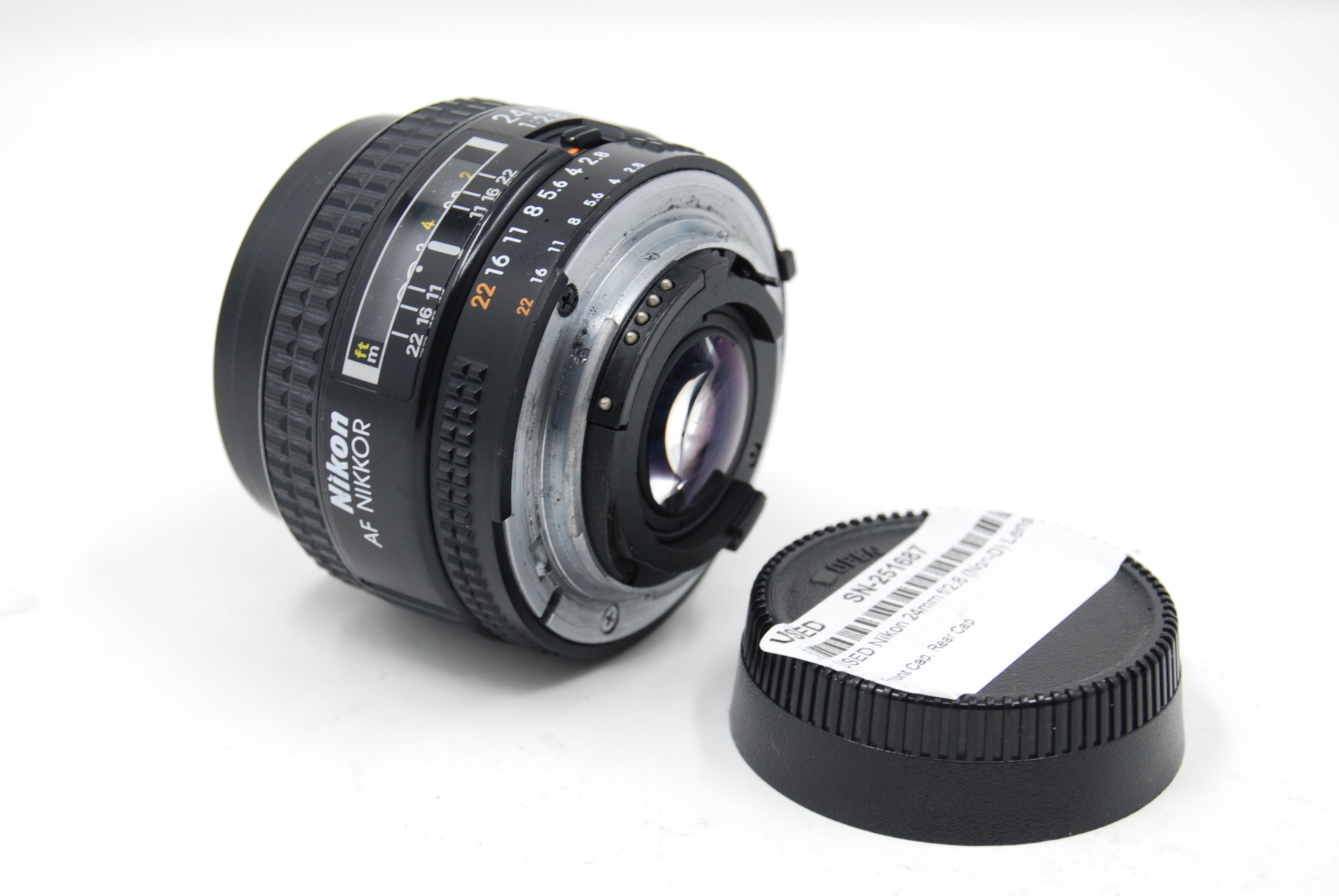 USED Nikon 24mm f/2.8 AF (Non-D) Lens