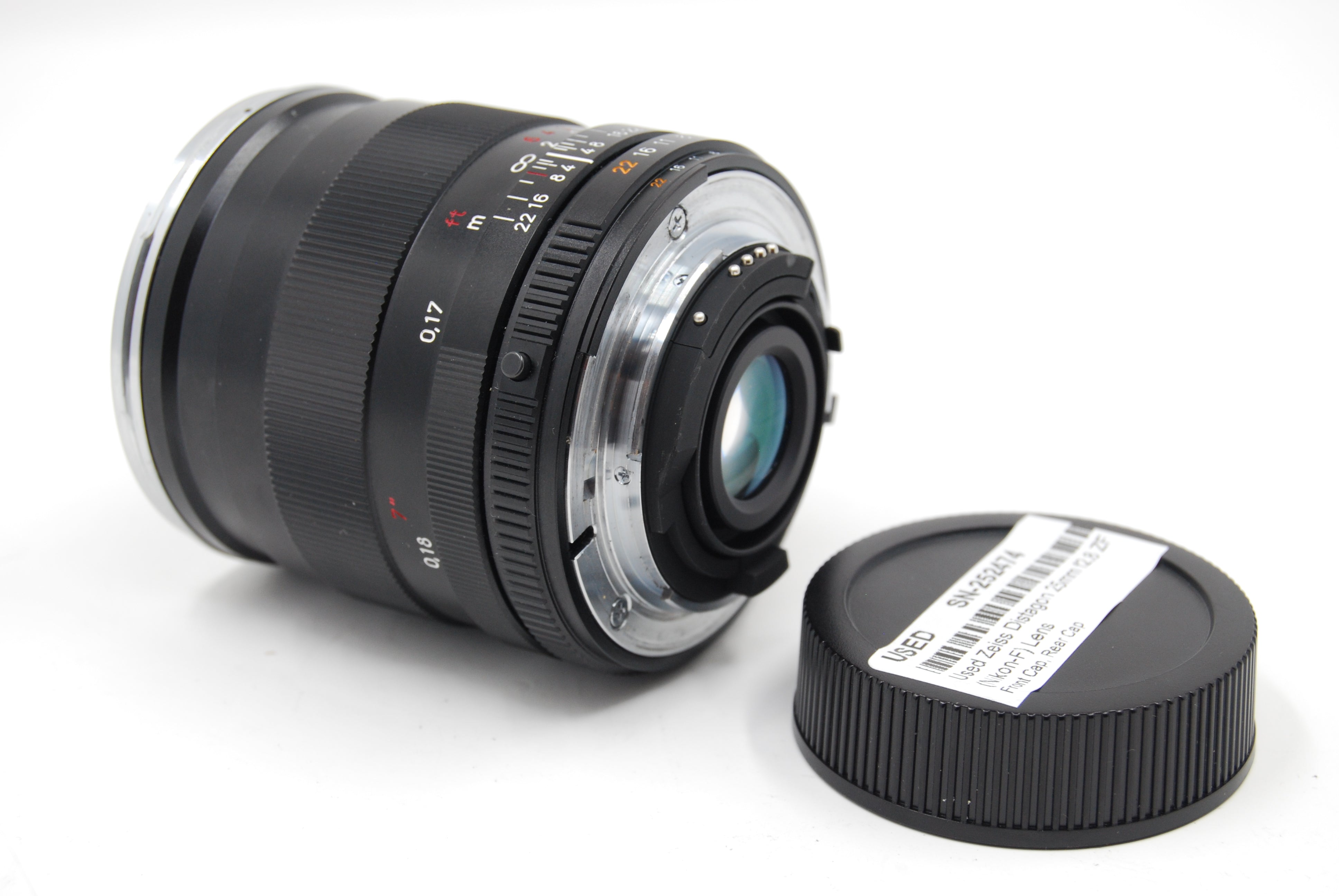 Used Zeiss Distagon 25mm f2.8 ZF (Nikon-F) Lens