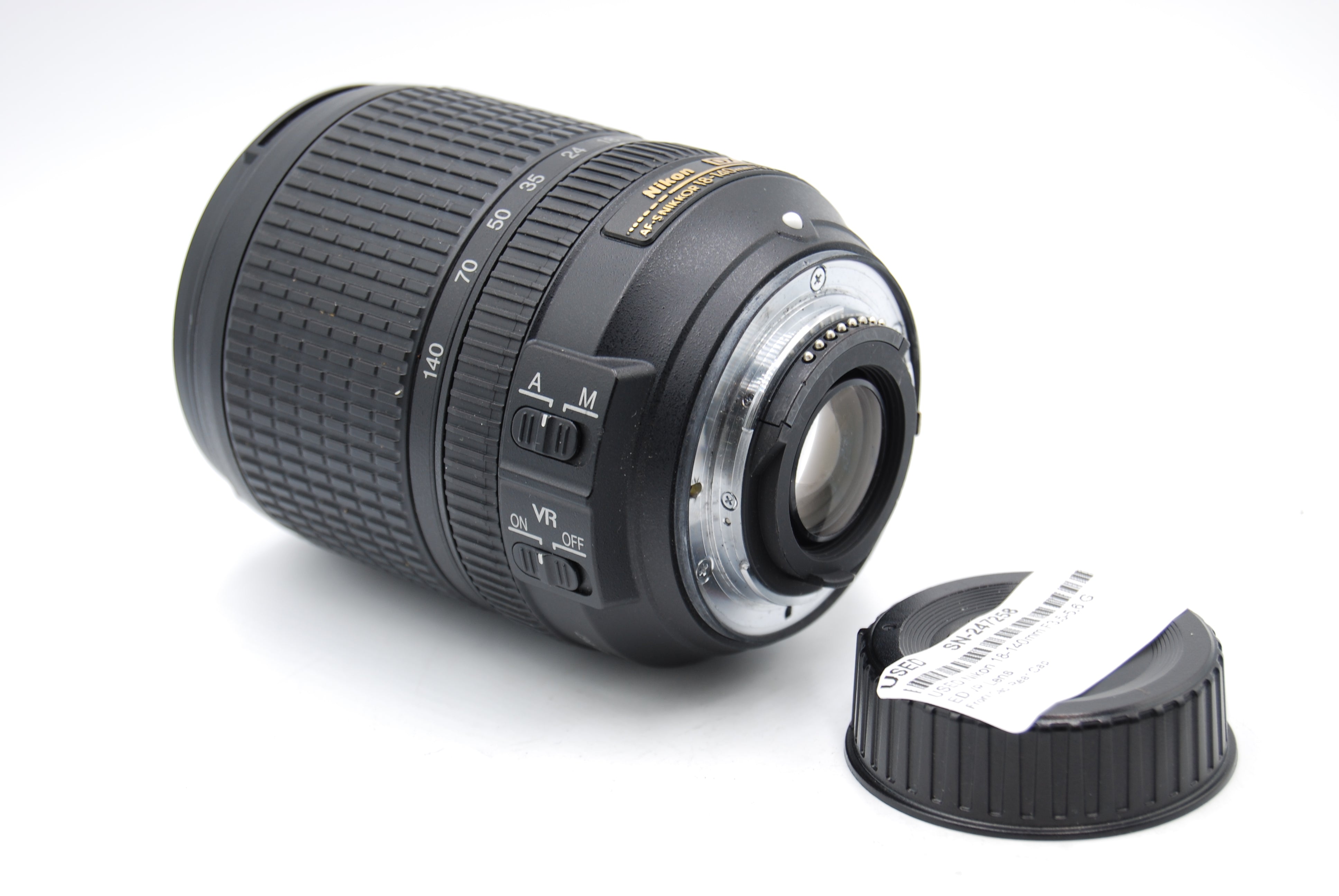 USED Nikon 18-140mm F3.5-5.6 G ED VR Lens