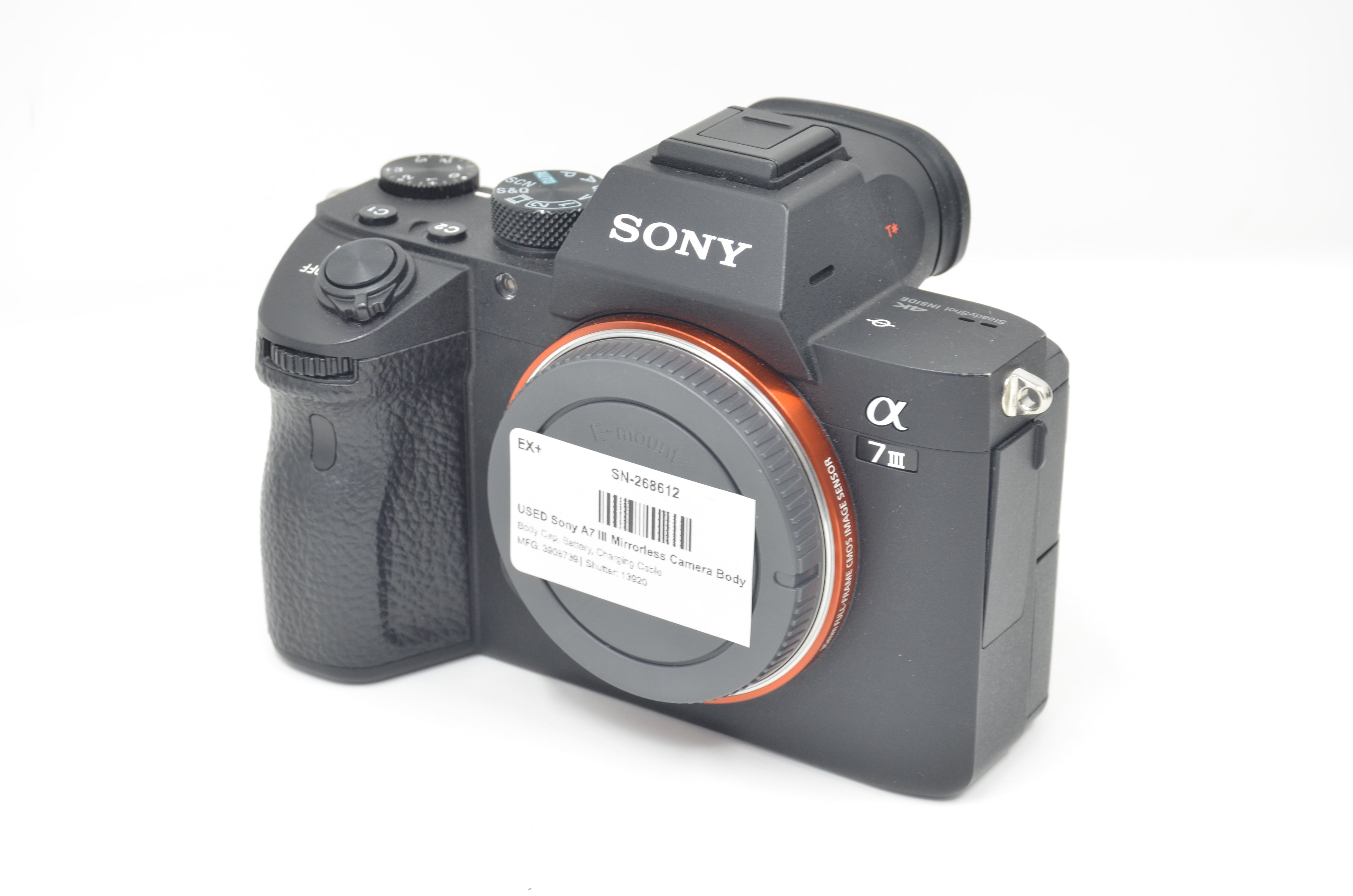 USED Sony A7 III Mirrorless Camera Body