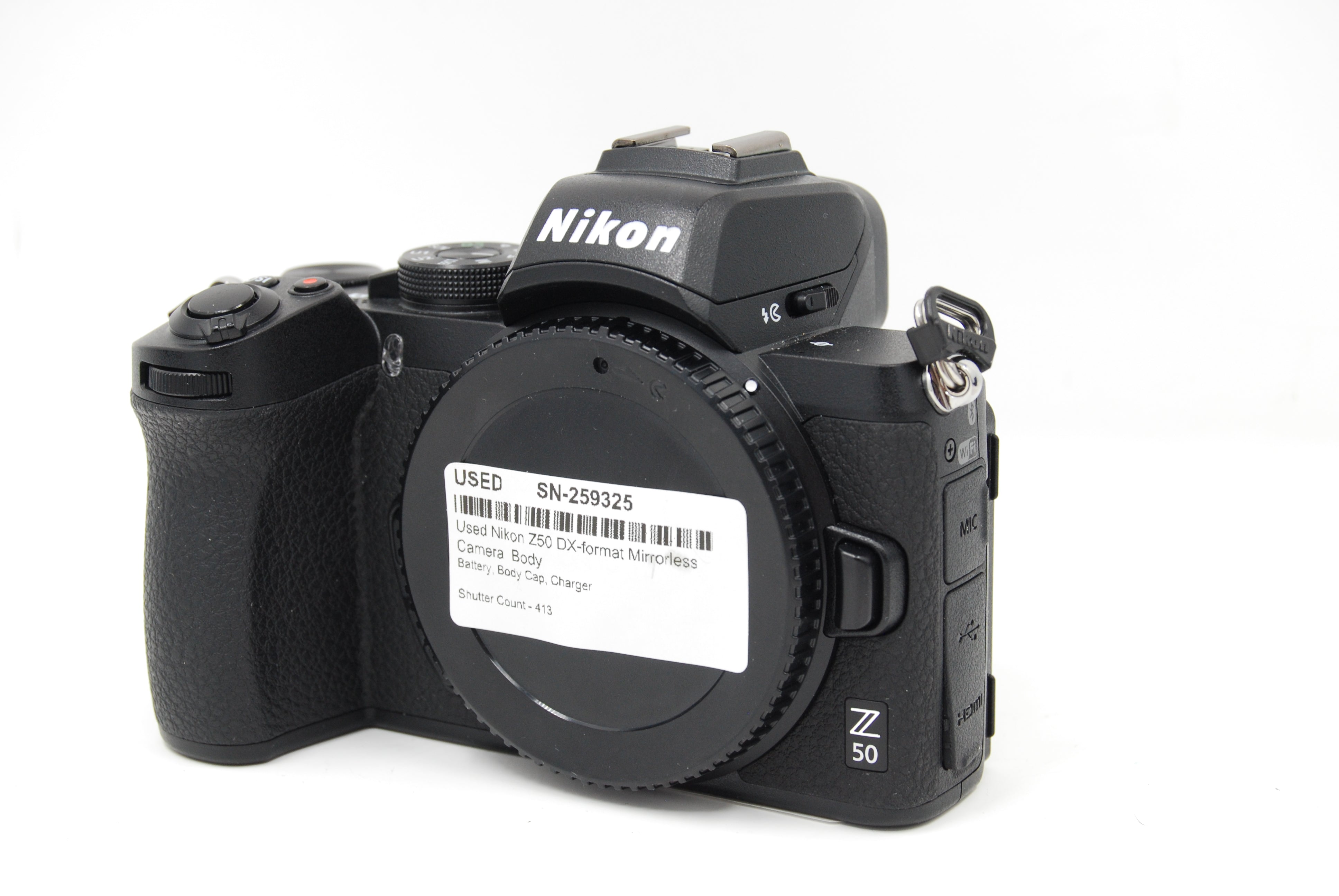 Used Nikon Z50 DX-format Mirrorless Camera Body
