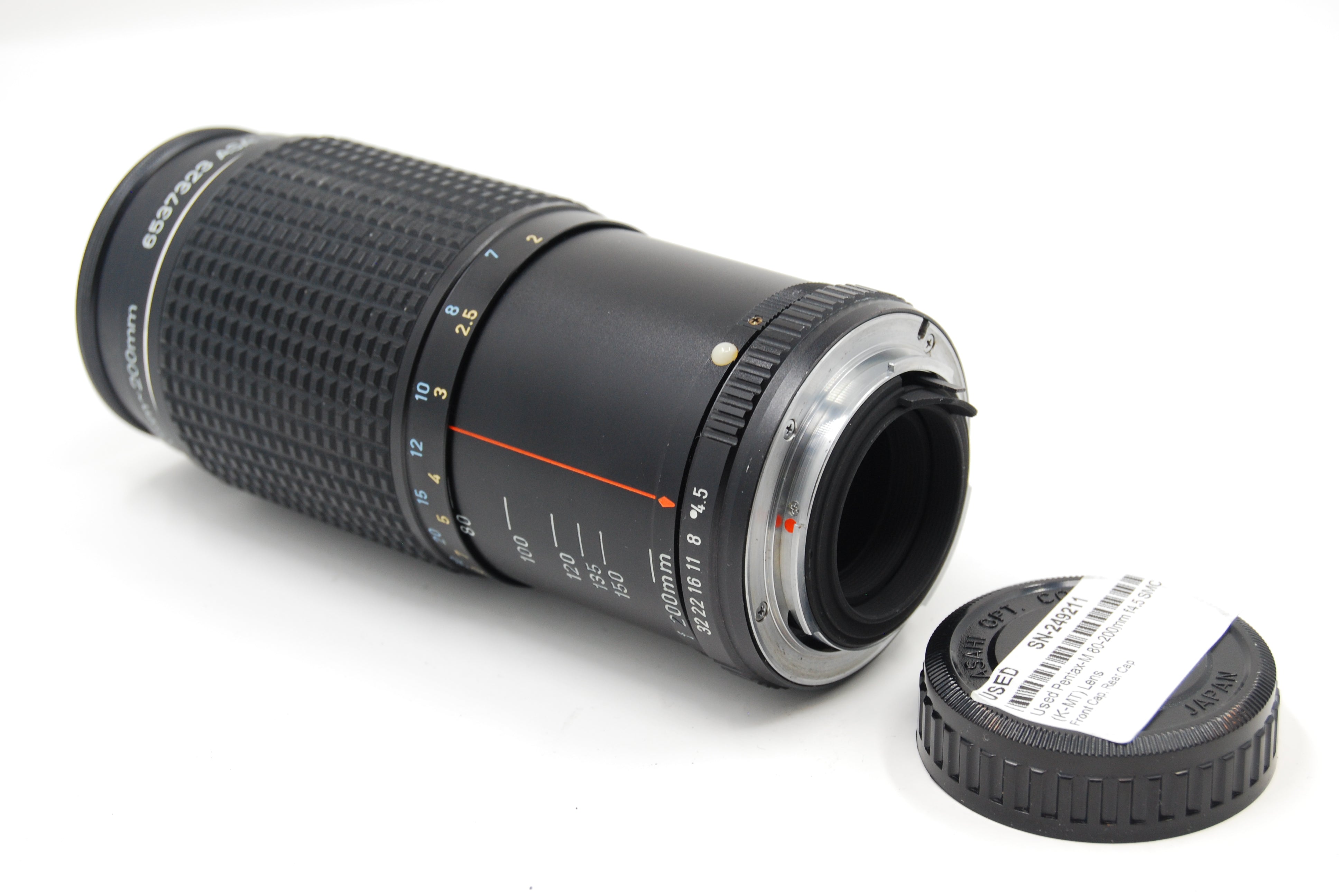 Used Pentax-M 80-200mm f4.5 SMC (K-MT) Lens