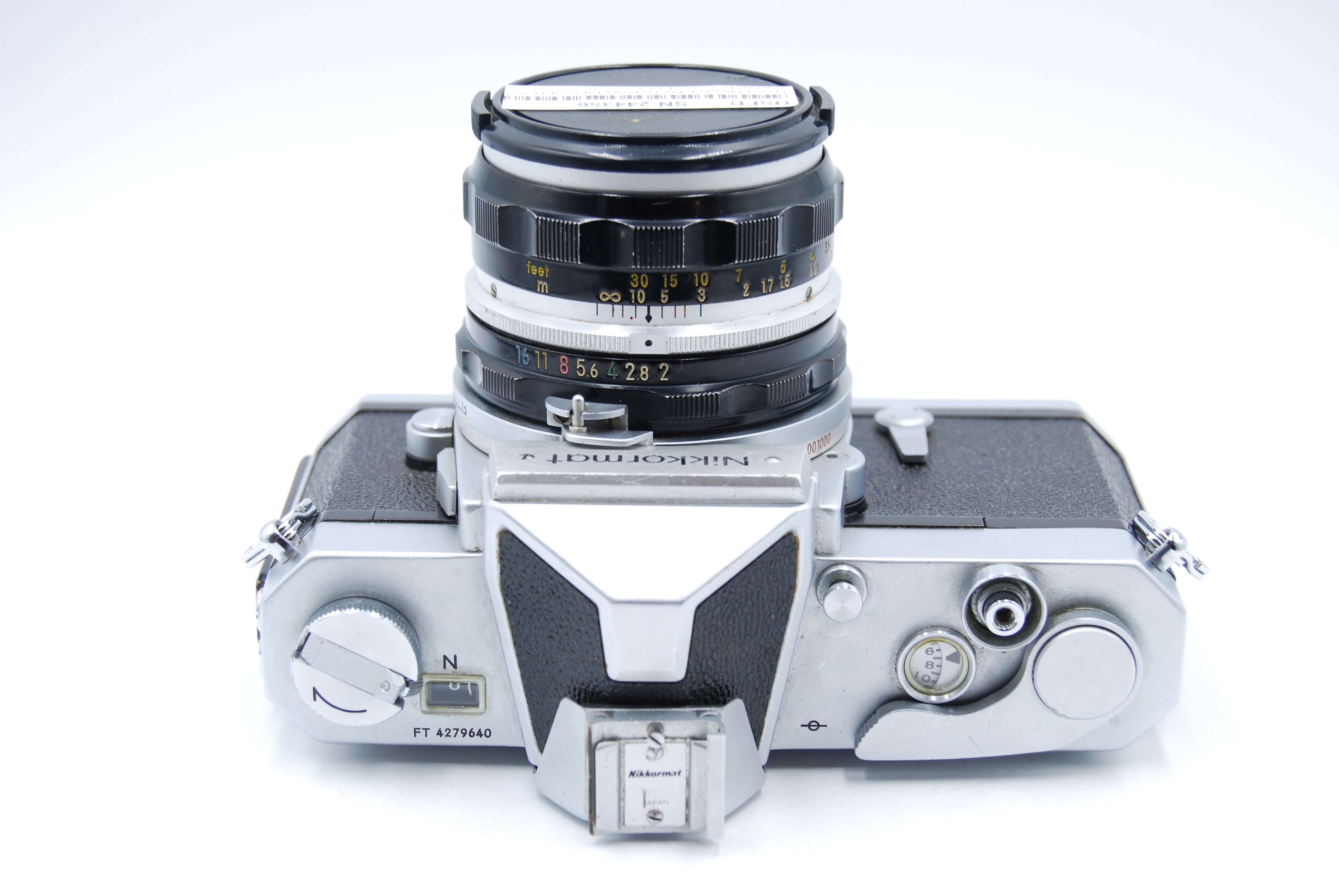 Used Nikon Nikkormat FTN (Silver) Film SLR w/50mm f2 non-AI Lens