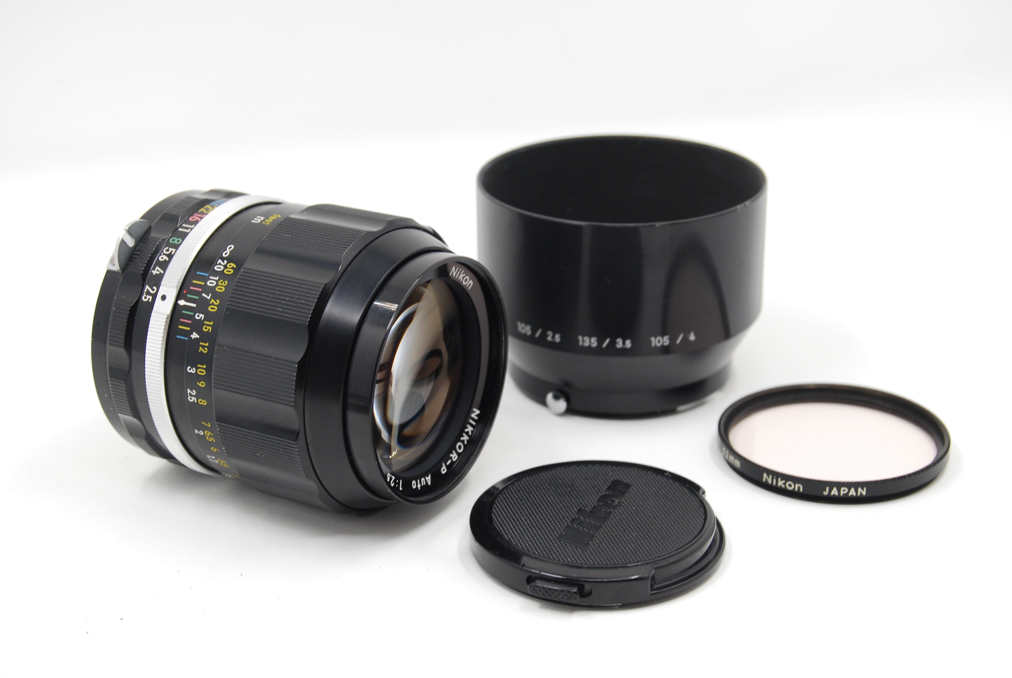 Used Nikon Nikkor-P 105mm f2.5 Non-AI Lens