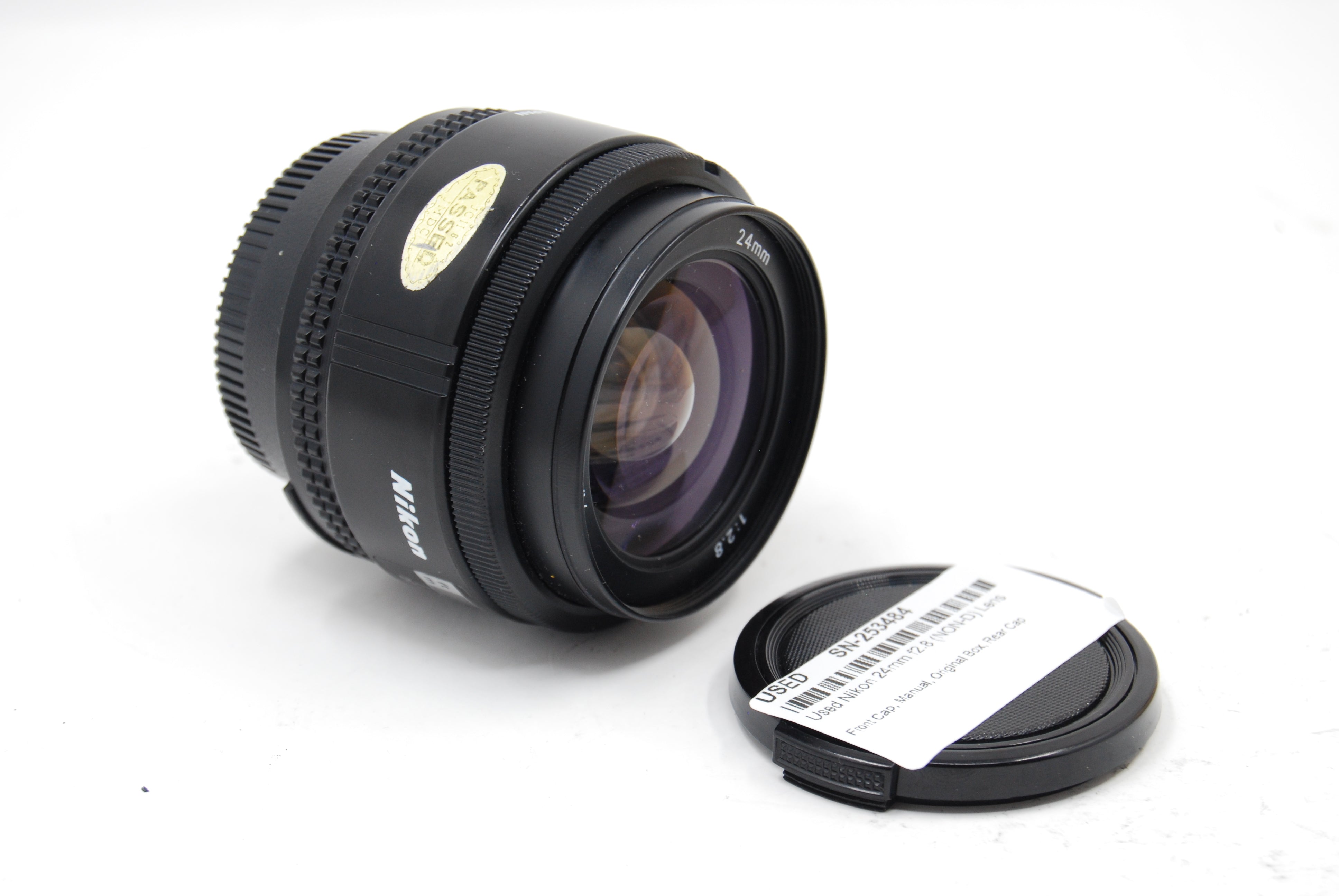 Used Nikon 24mm f2.8 AF (NON-D) Lens