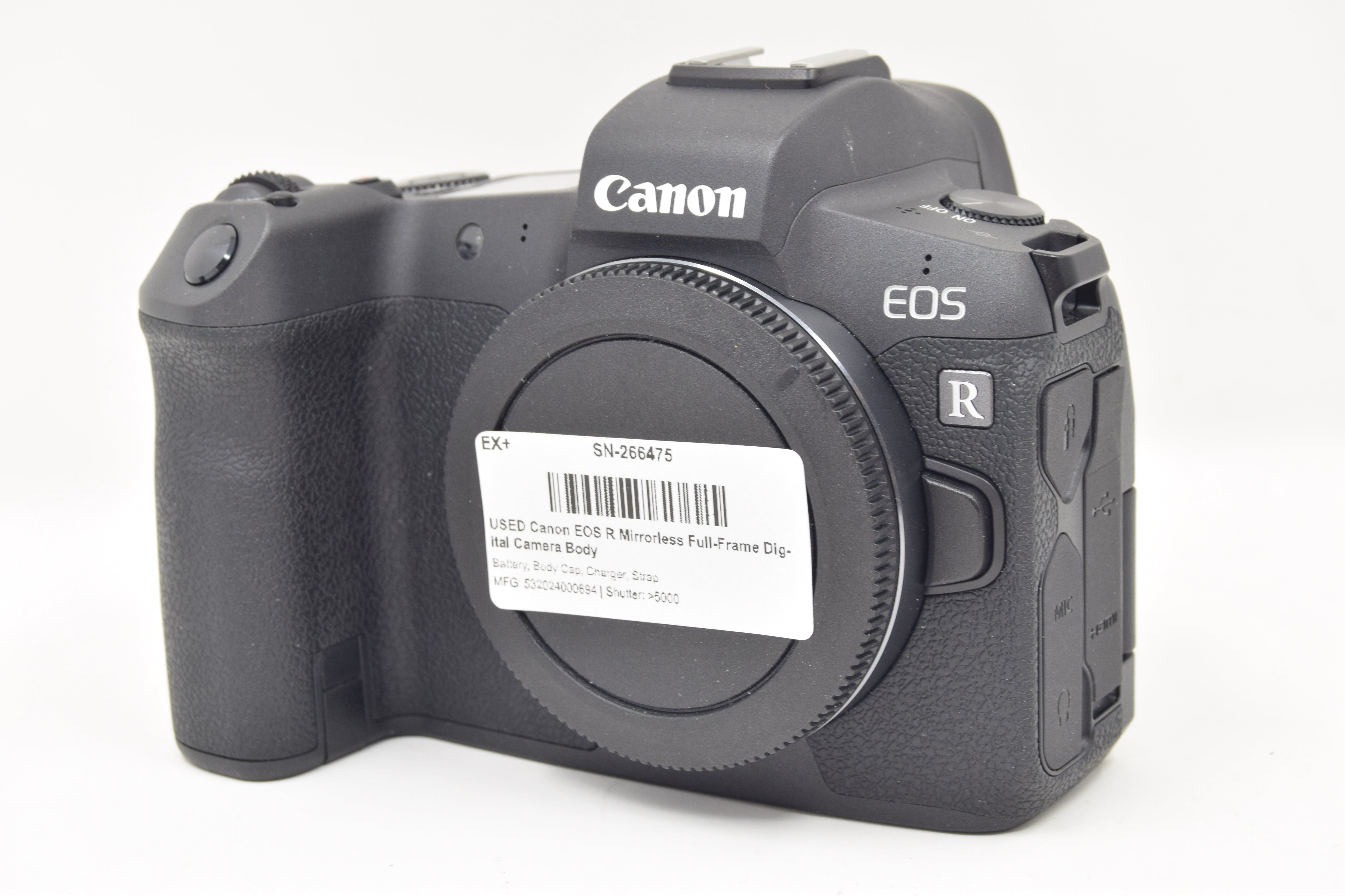 USED Canon EOS R Mirrorless Full-Frame Digital Camera Body