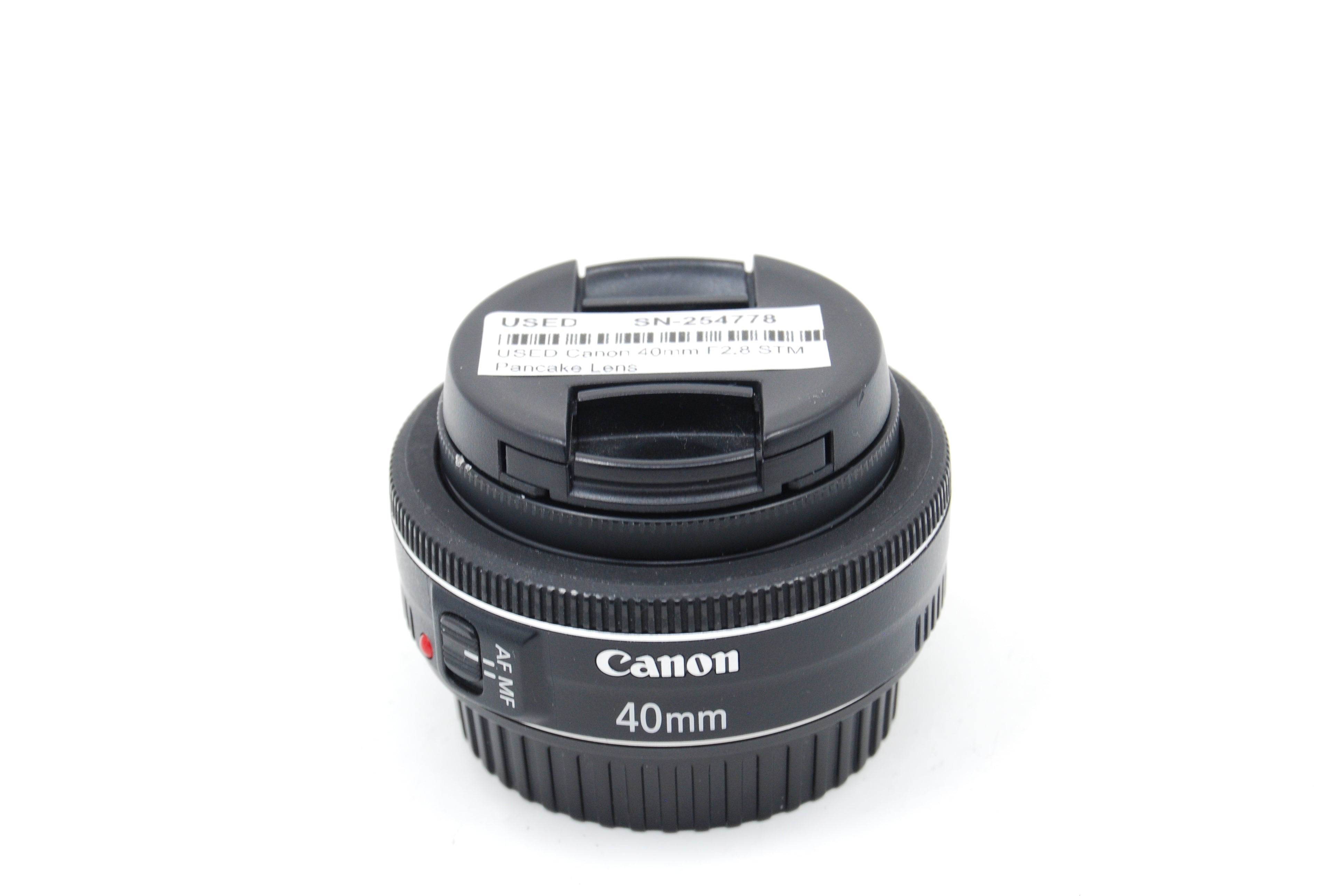 USED Canon 40mm F2.8 STM Pancake Lens