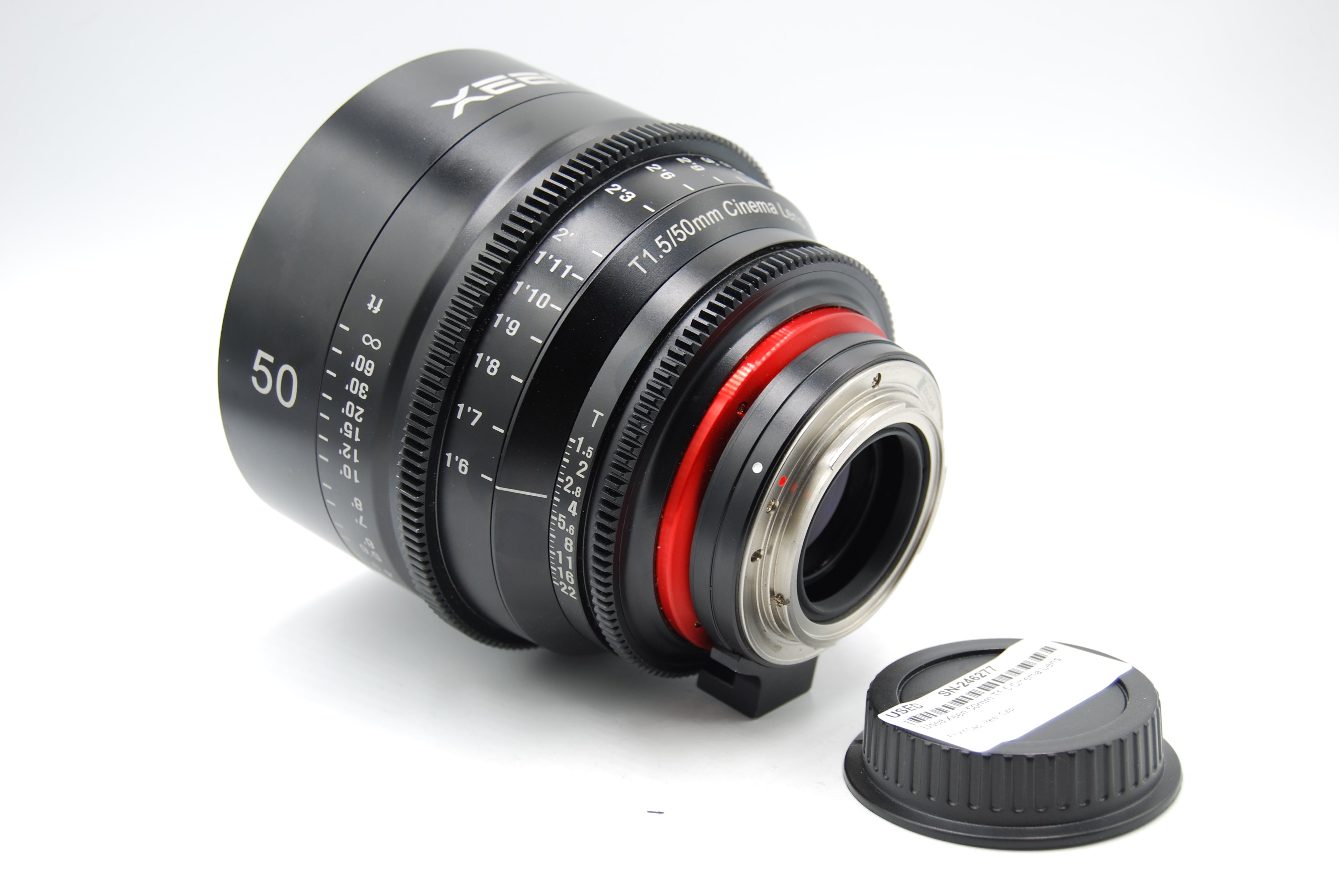 Used Xeen 50mm T1.5 Cinema Lens