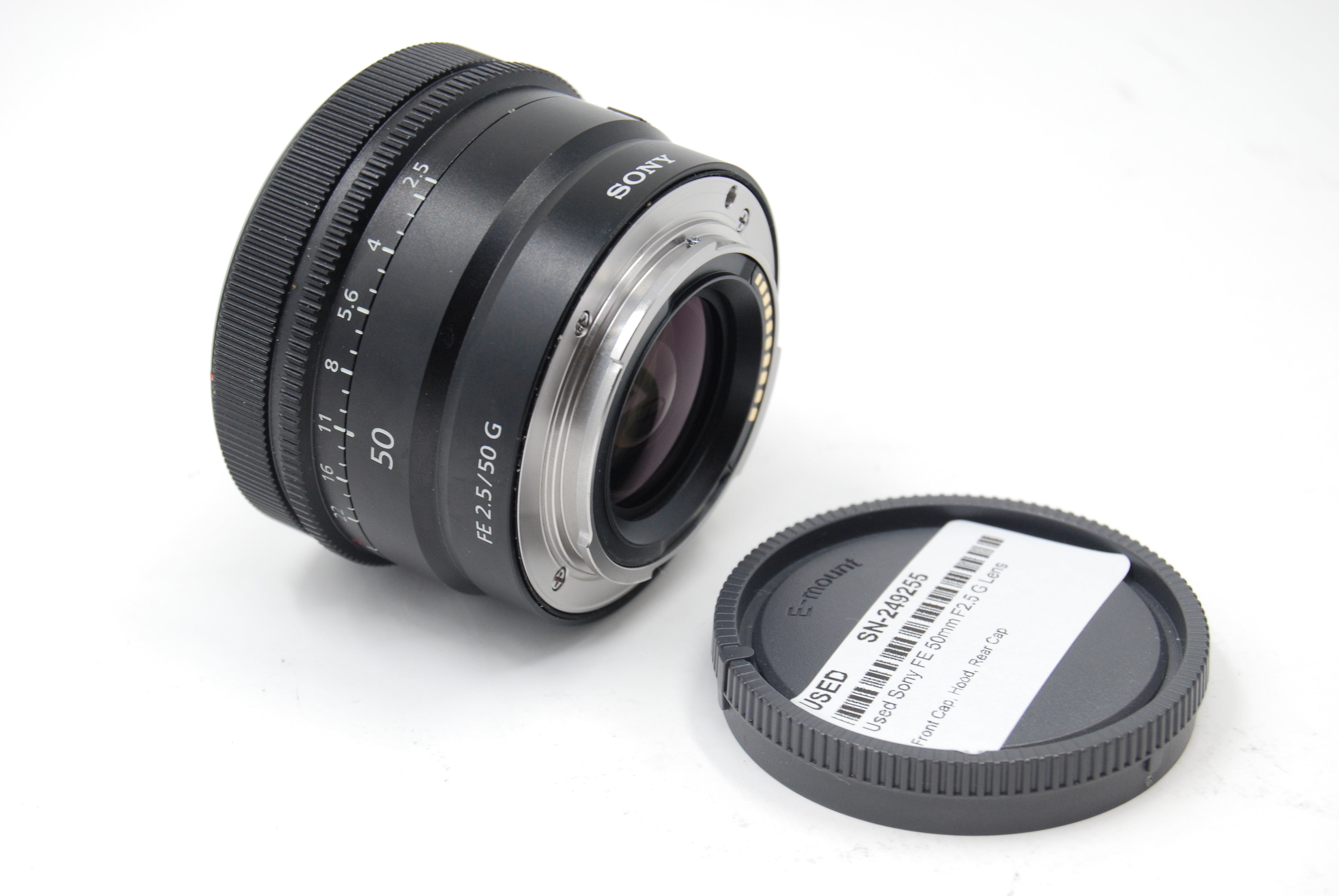 Used Sony FE 50mm F2.5 G Lens
