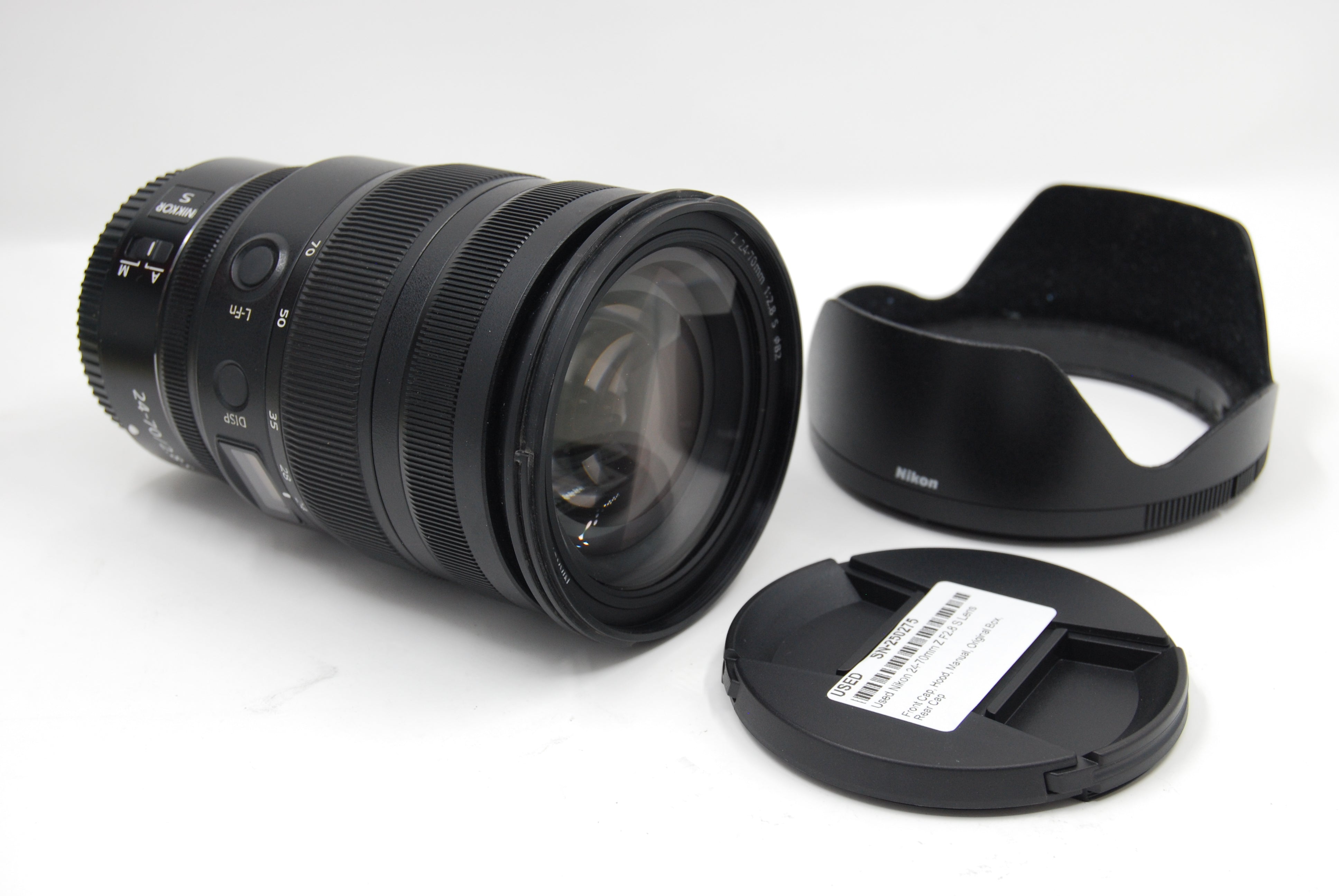 Used Nikon 24-70mm Z F2.8 S Lens