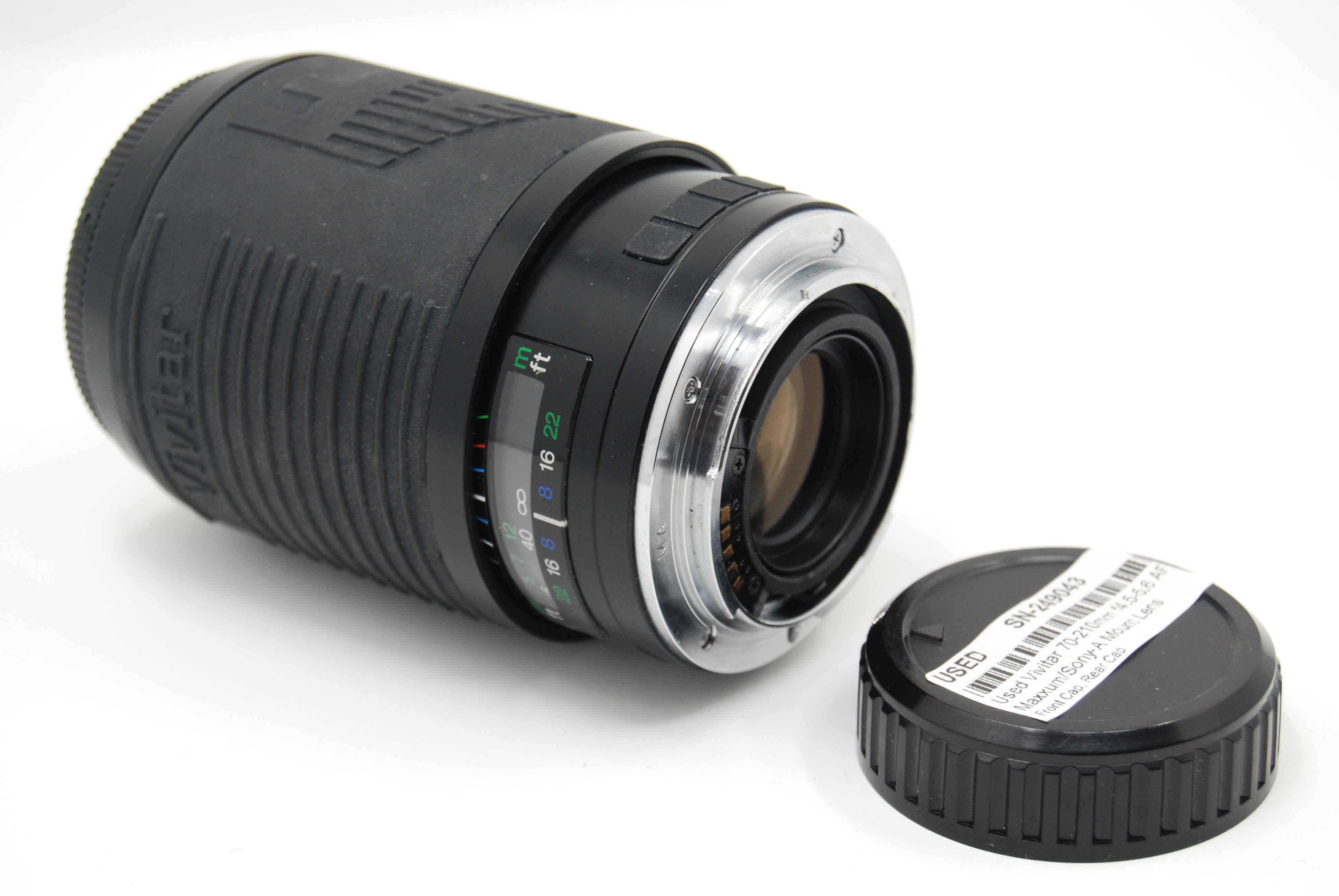 Used Vivitar 70-210mm f4.5-5.6 AF Maxxum/Sony-A Mount Lens