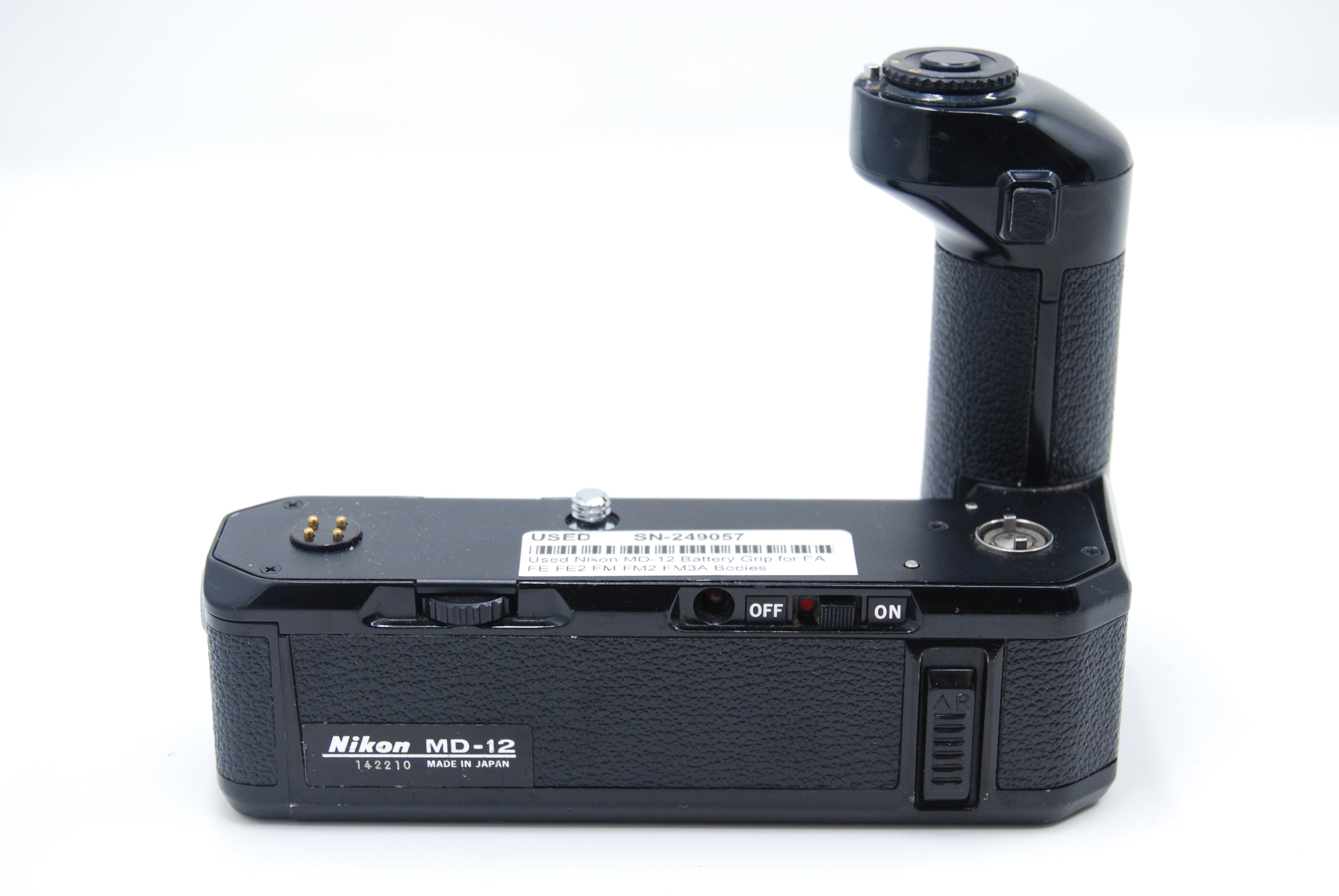 Used Nikon MD-12 Battery Grip for FA FE FE2 FM FM2 FM3A Bodies