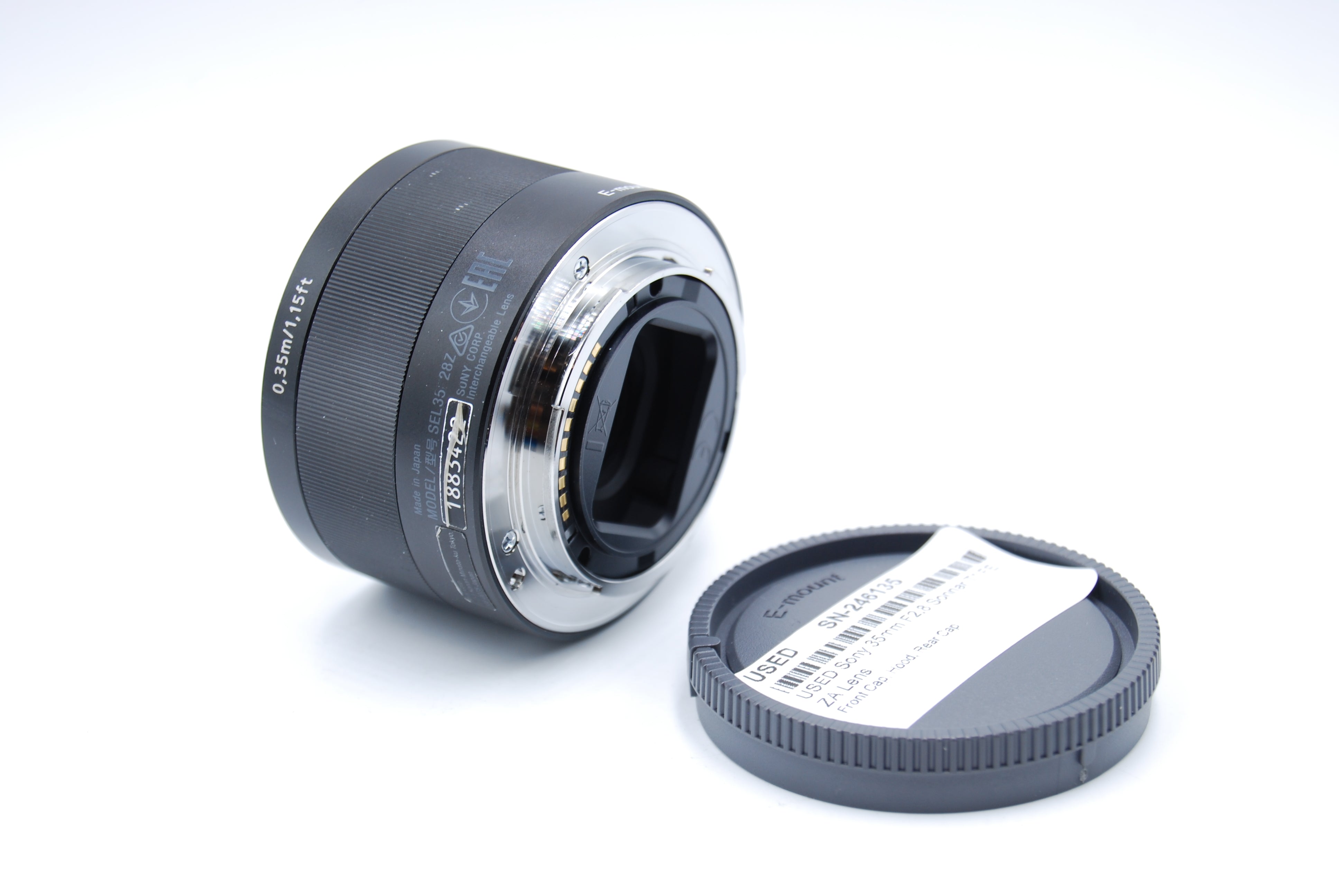 USED Sony 35mm F2.8 Sonnar T* FE ZA Lens