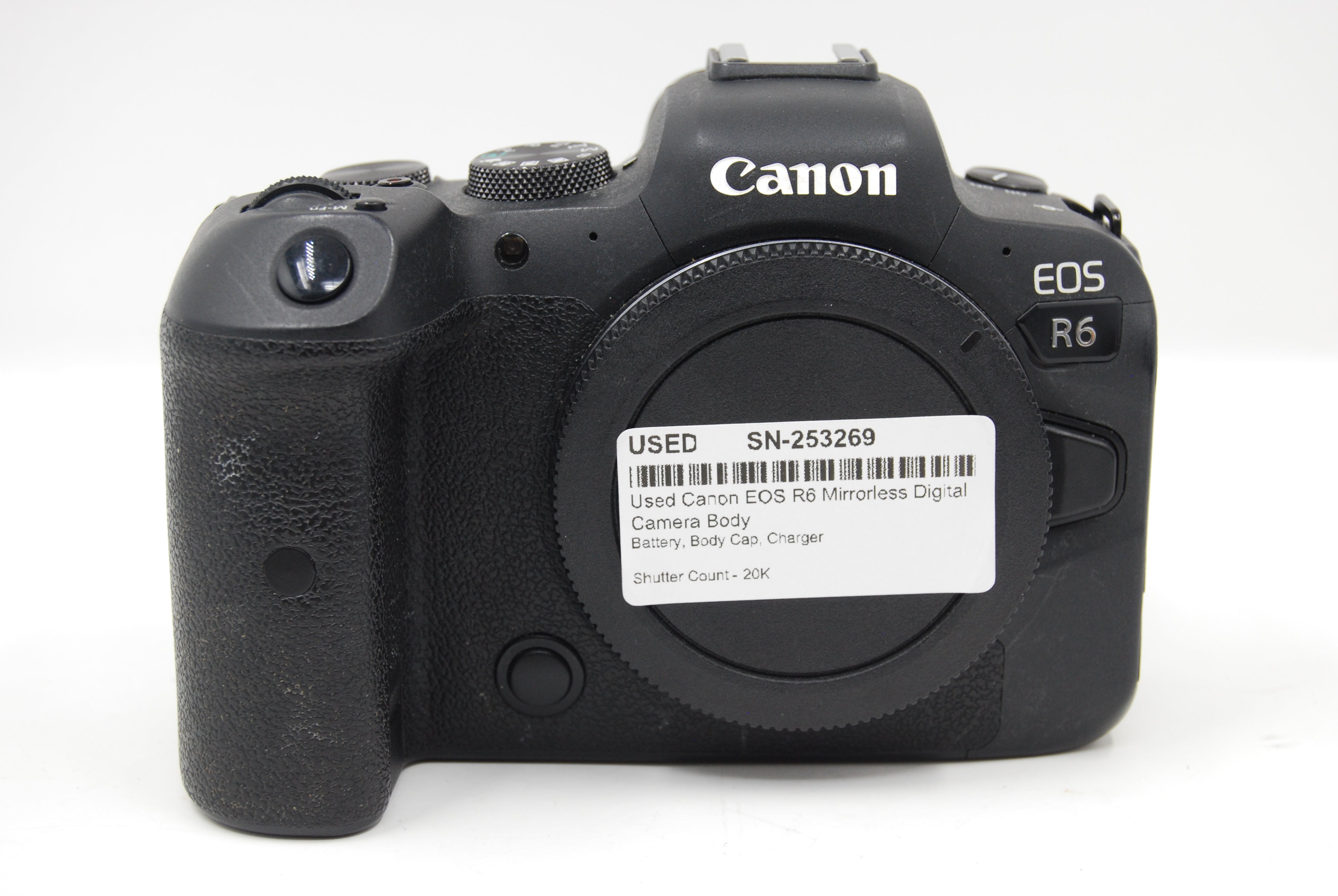 Used Canon EOS R6 Mirrorless Digital Camera Body