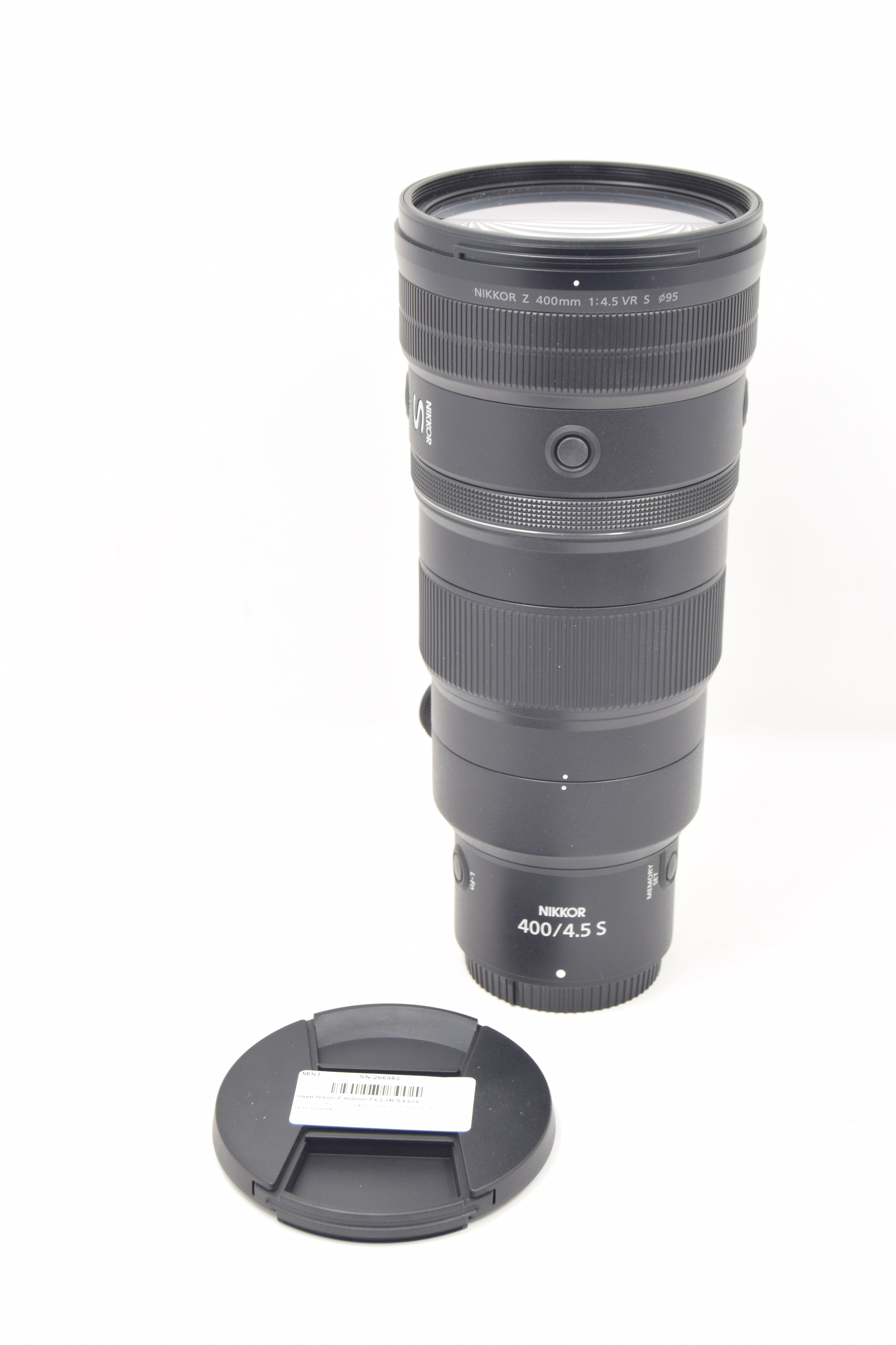 Used Nikon Z 400mm F4.5 VR S Lens