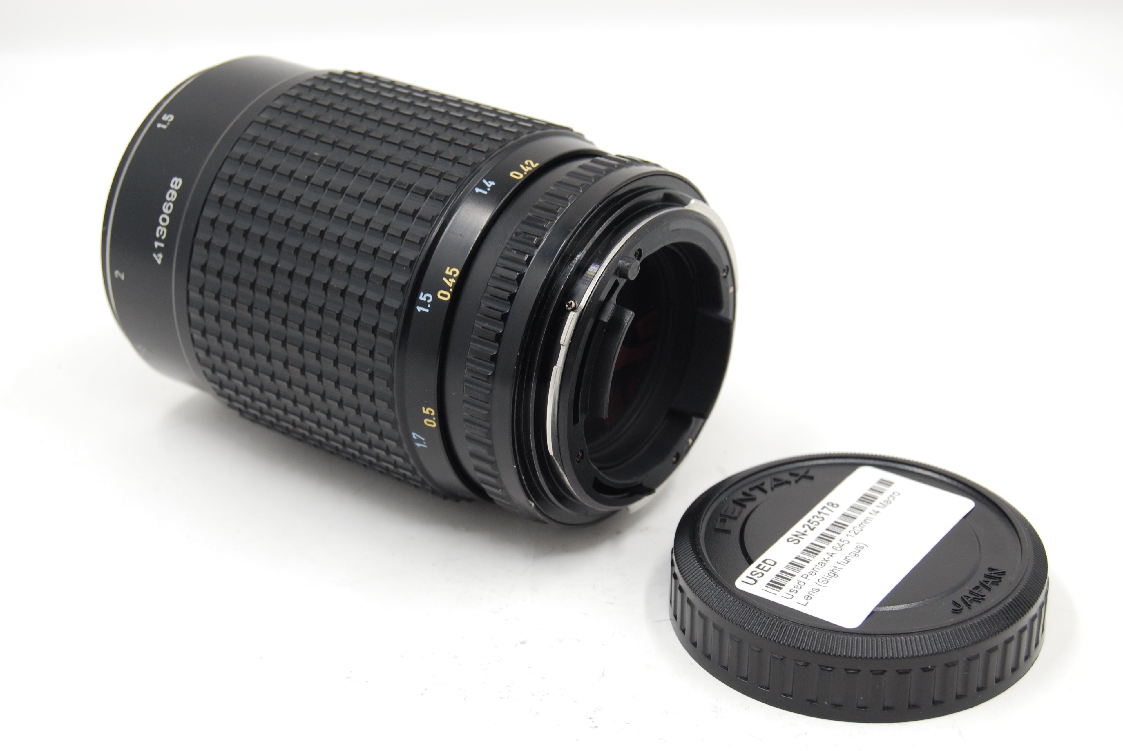 Used Pentax-A 645 120mm f4 Macro Lens (Slight fungus)