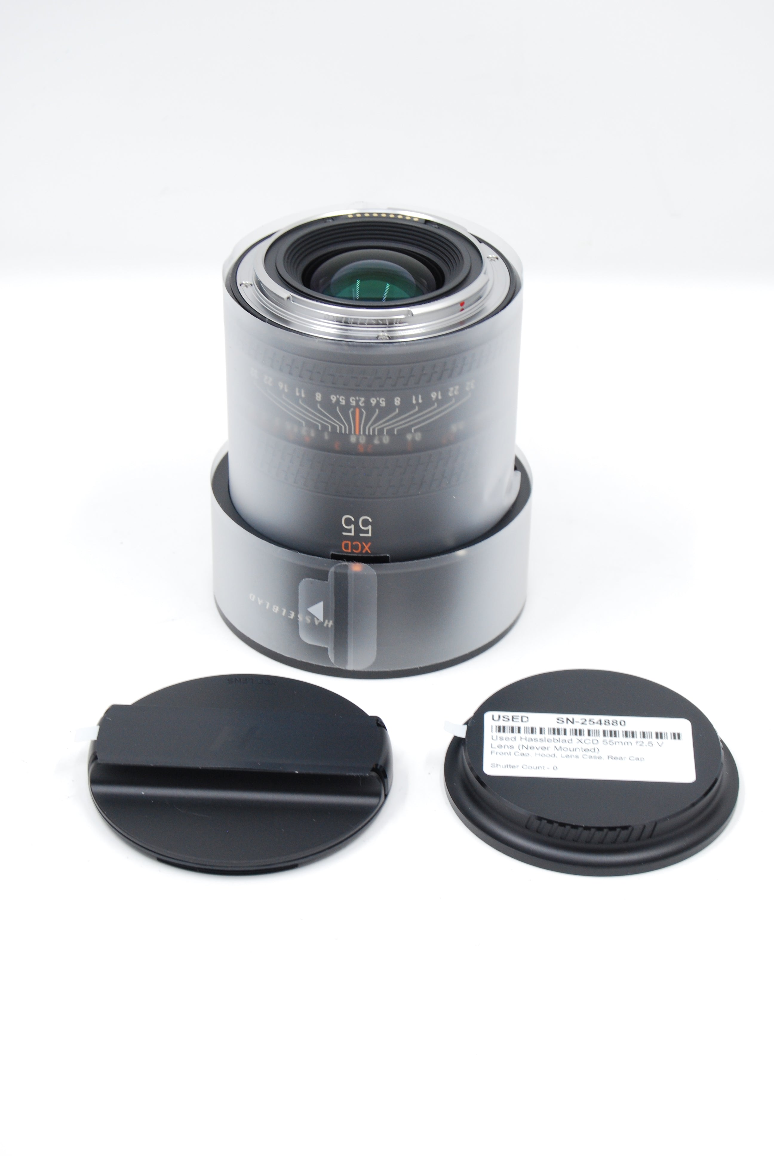 Used Hassleblad XCD 55mm f2.5 V Lens - MINT (Never Mounted)