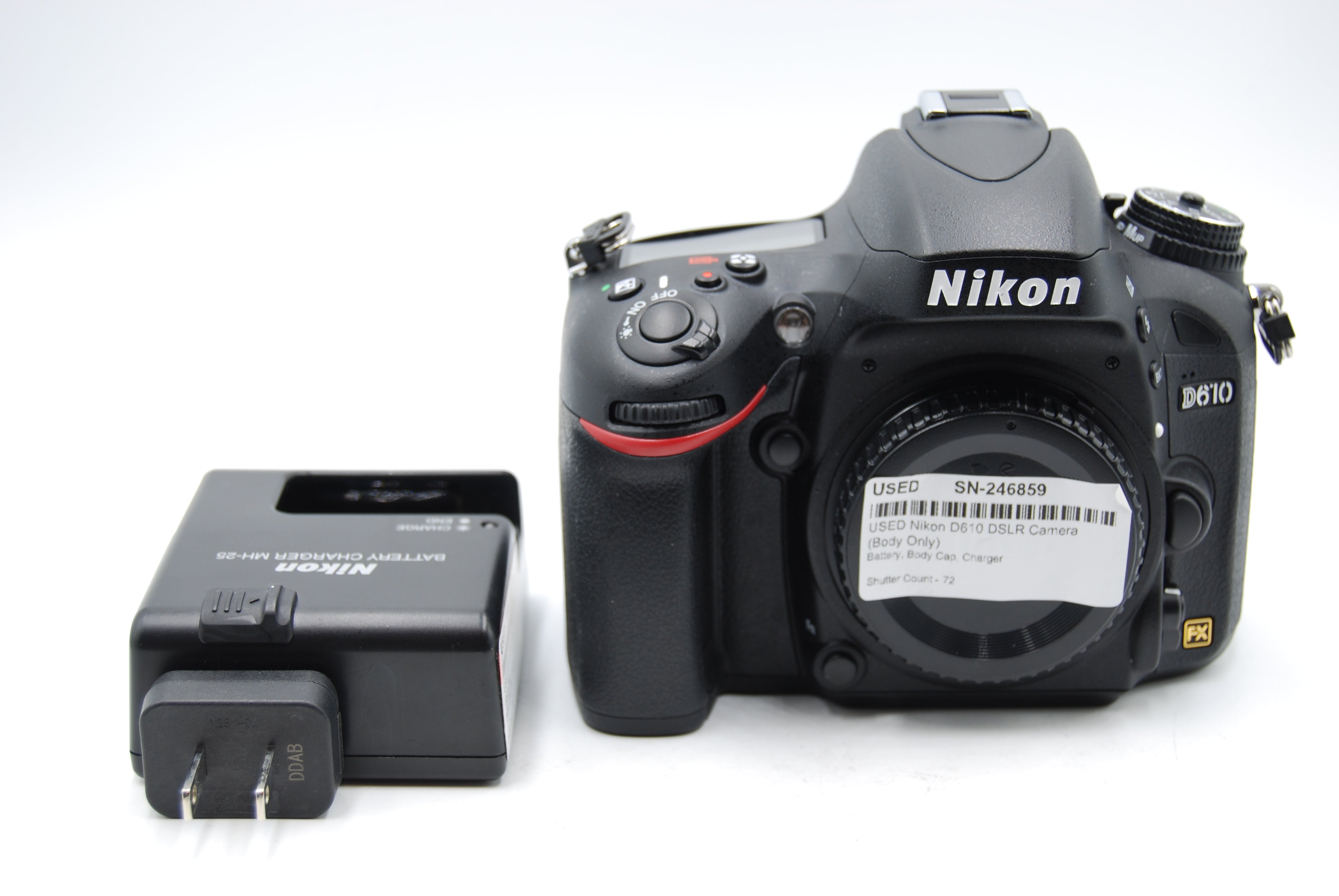 USED Nikon D610 DSLR Camera (Body Only)