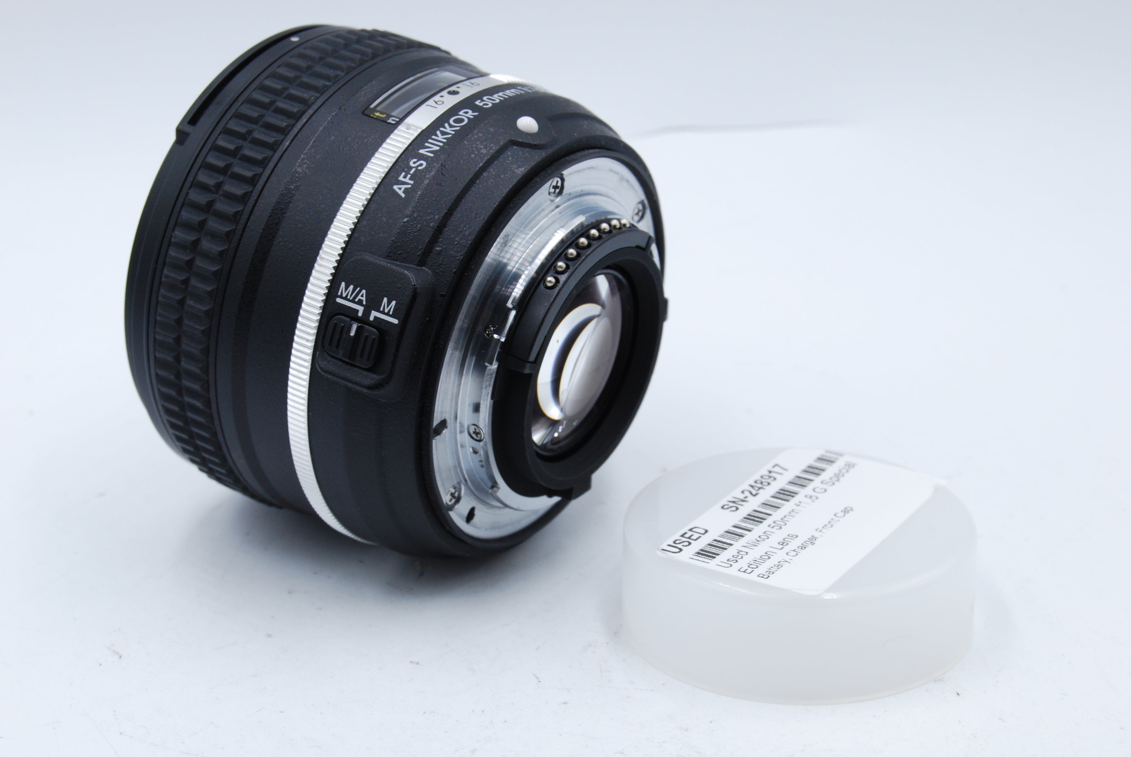 Used Nikon 50mm f1.8 G AF-S Special Edition Lens