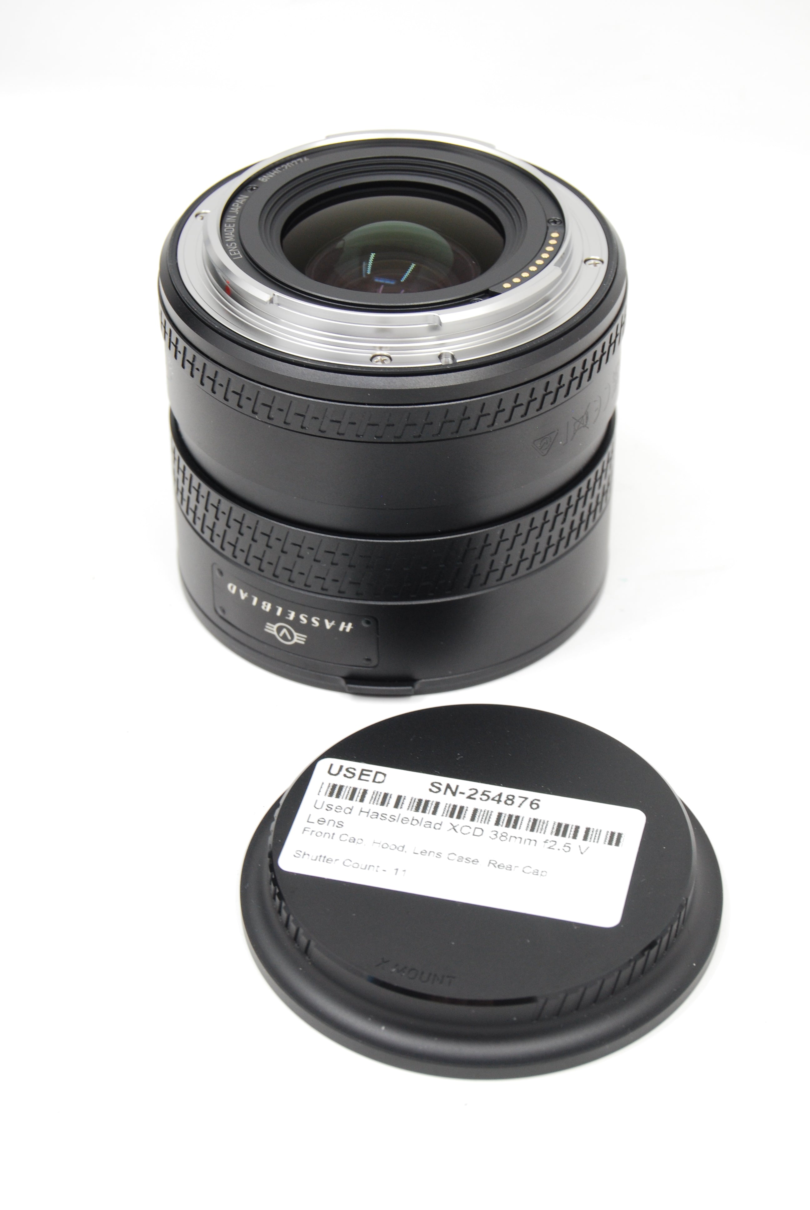 Used Hassleblad XCD 38mm f2.5 V Lens - MINT - Only 11 shots