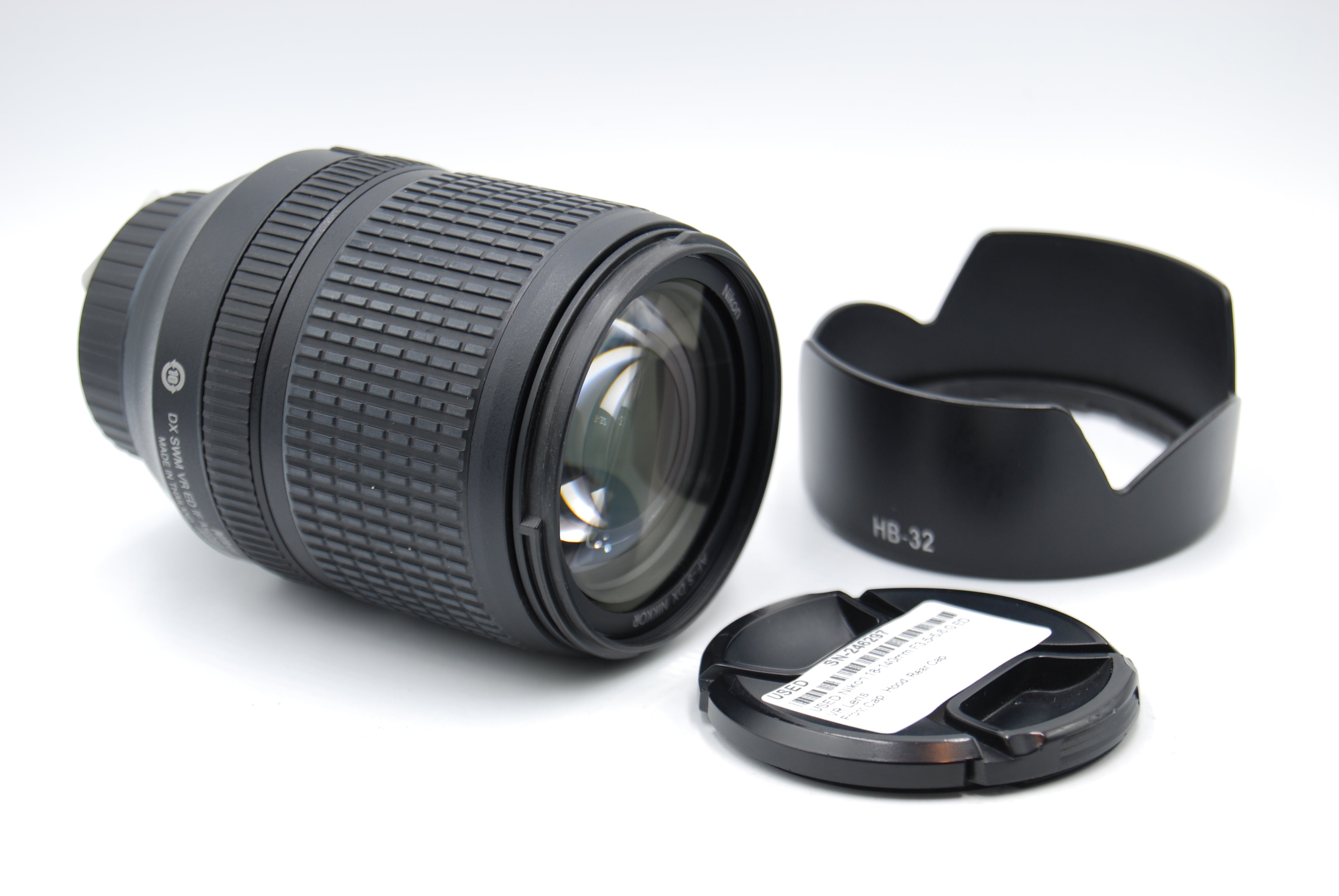 USED Nikon 18-140mm F3.5-5.6 G ED VR Lens