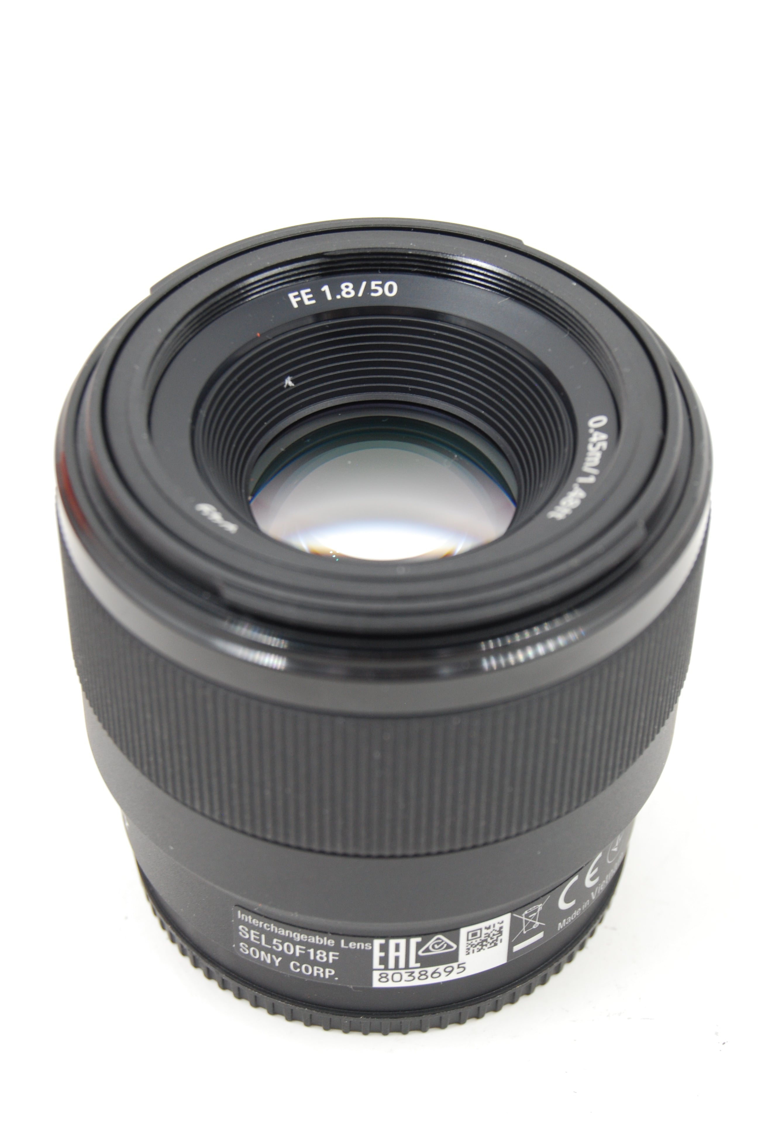 Used Sony 50mm f1.8 FE Lens