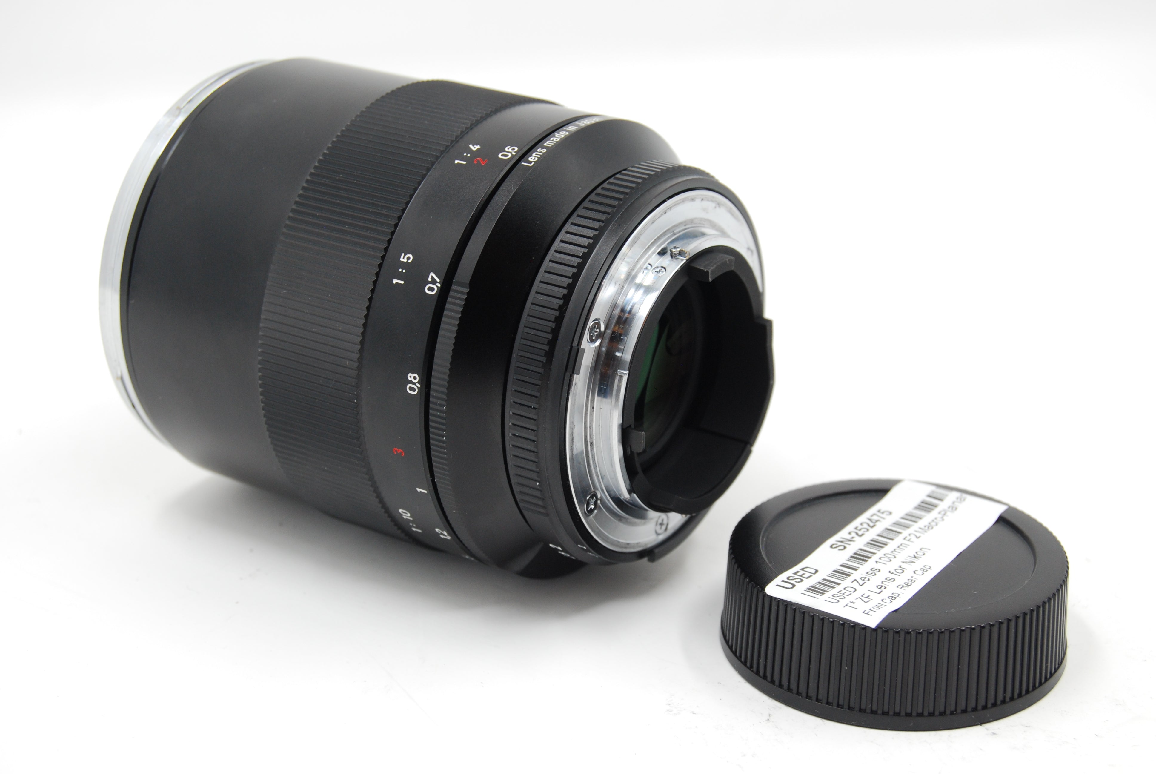 USED Zeiss 100mm F2 Macro-Planar T* ZF Lens for Nikon