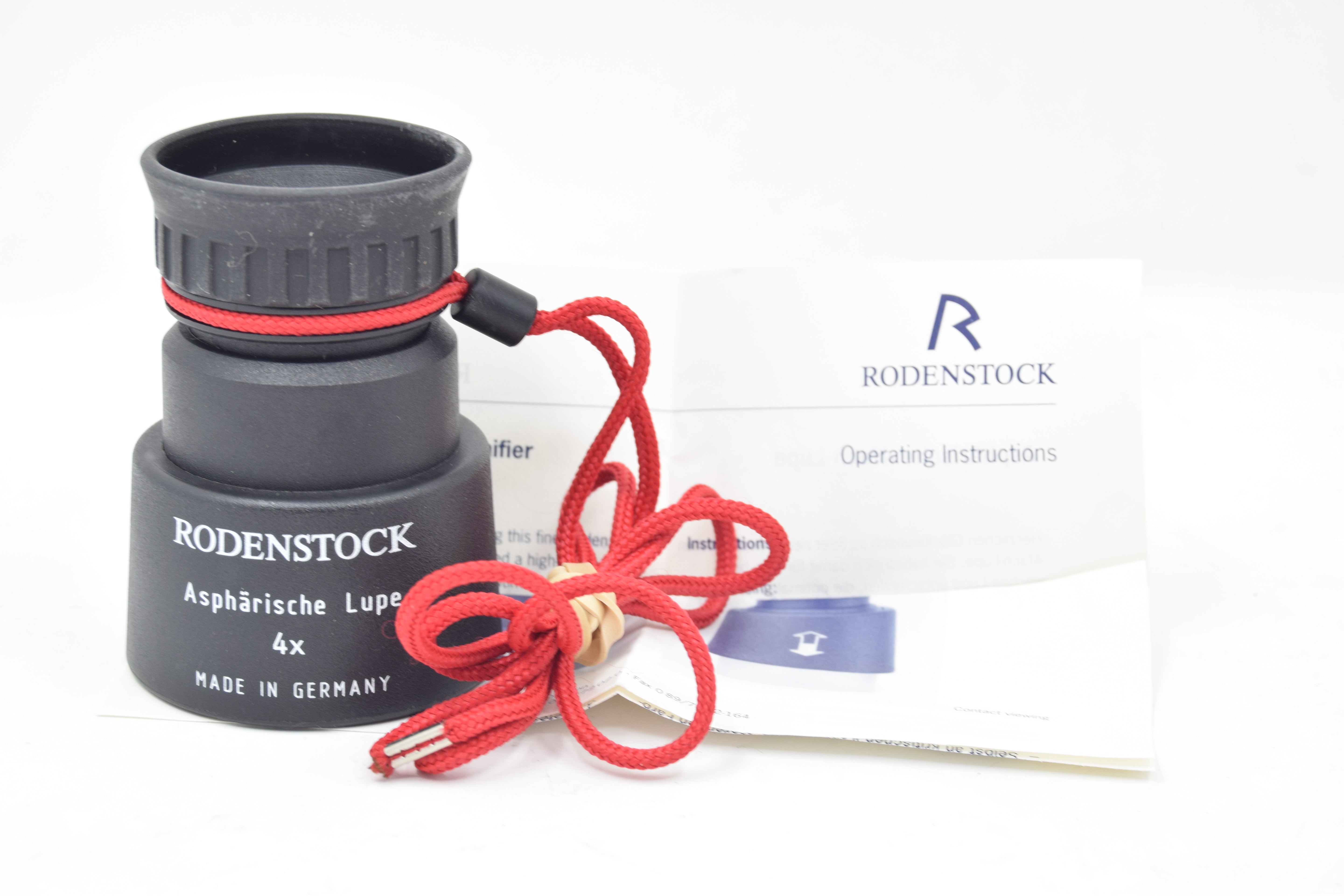 Used Rodenstock Aspharische (Aspherical) Lupe 4x Magnifying Glass Loupe