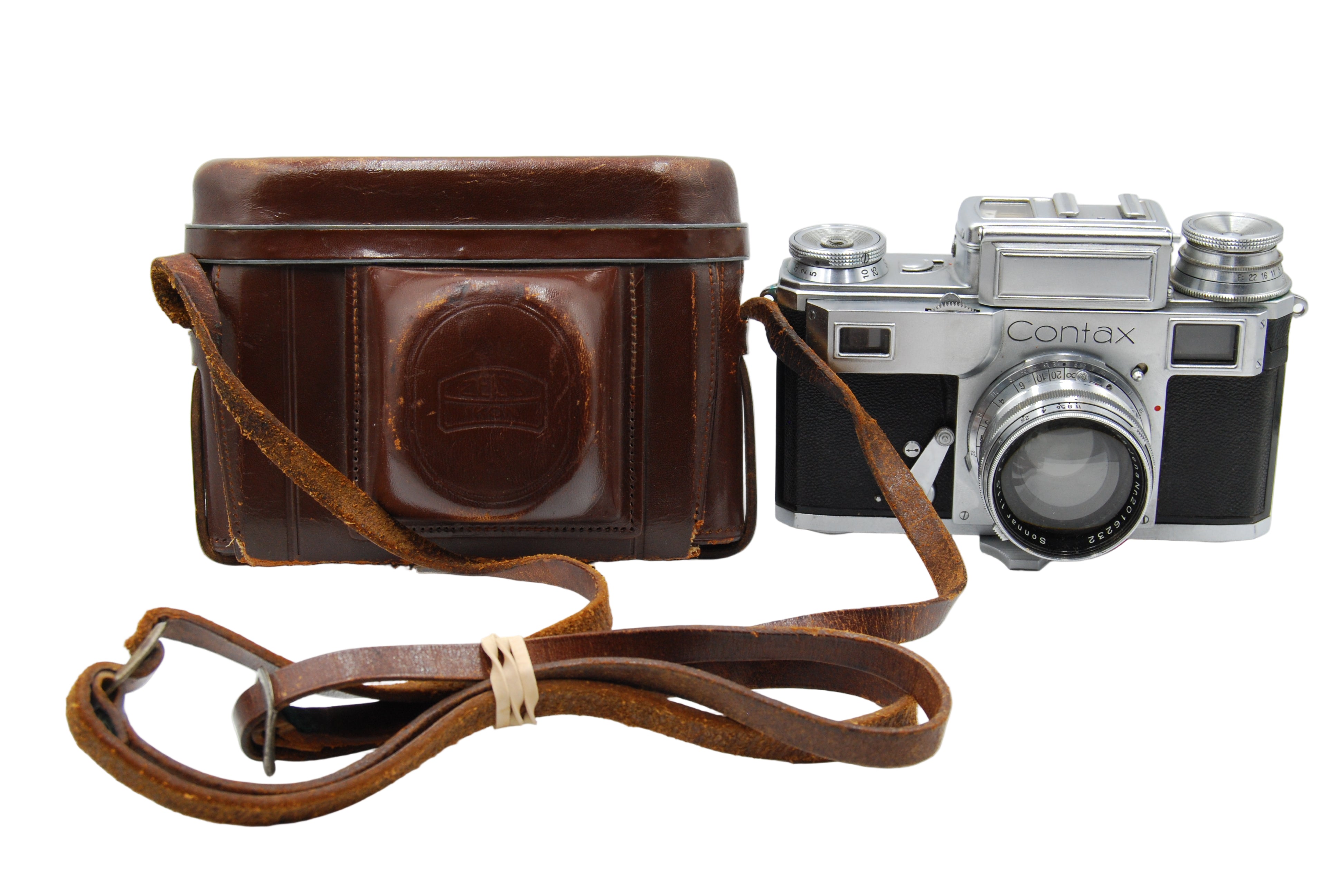 Zeiss Ikon Contax w/ Carl Zeiss Jena 5cm (50mm) f/1.5 - UNTESTED/AS-IS (0241)